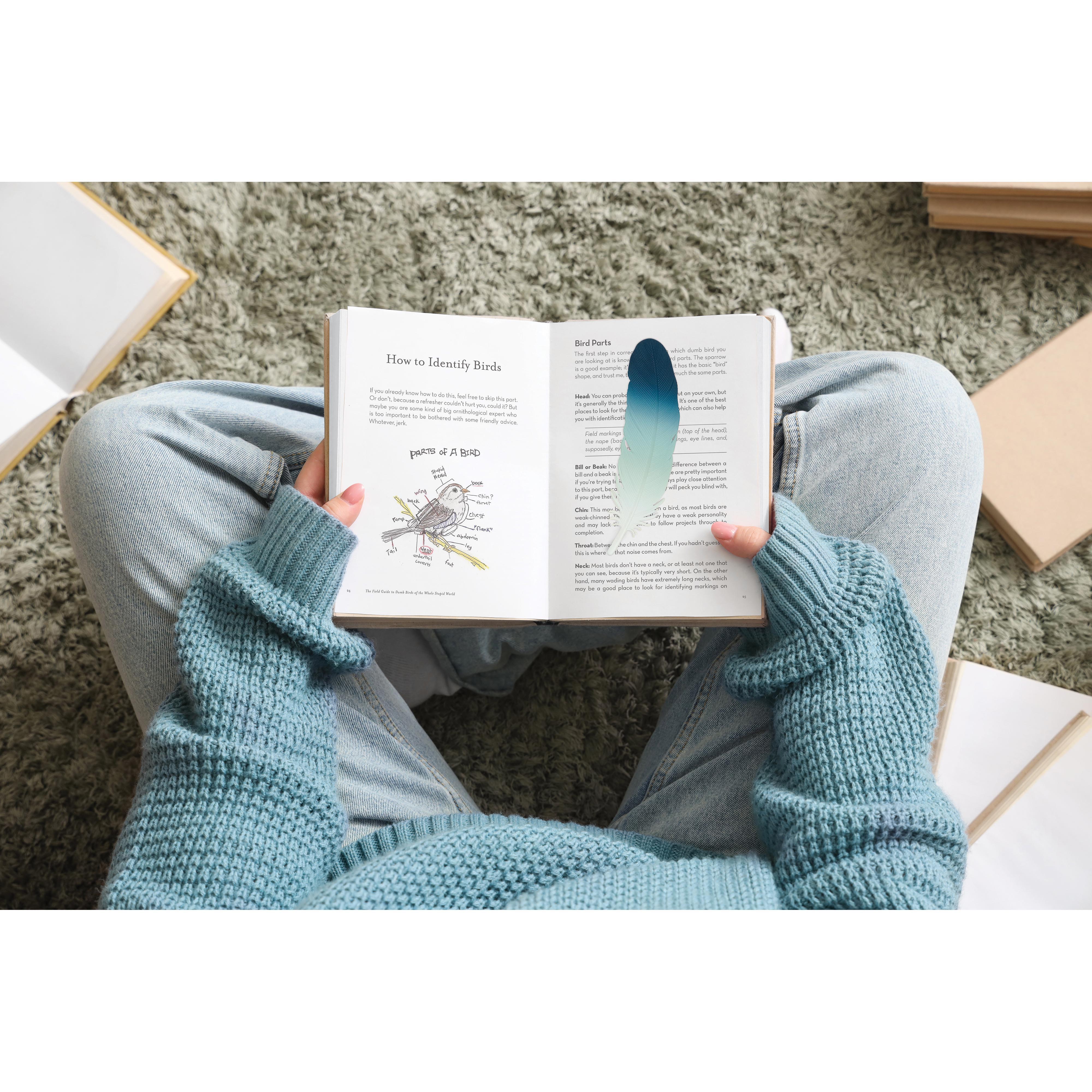 Fred Tale Feather Bookmark Multi-Coloured