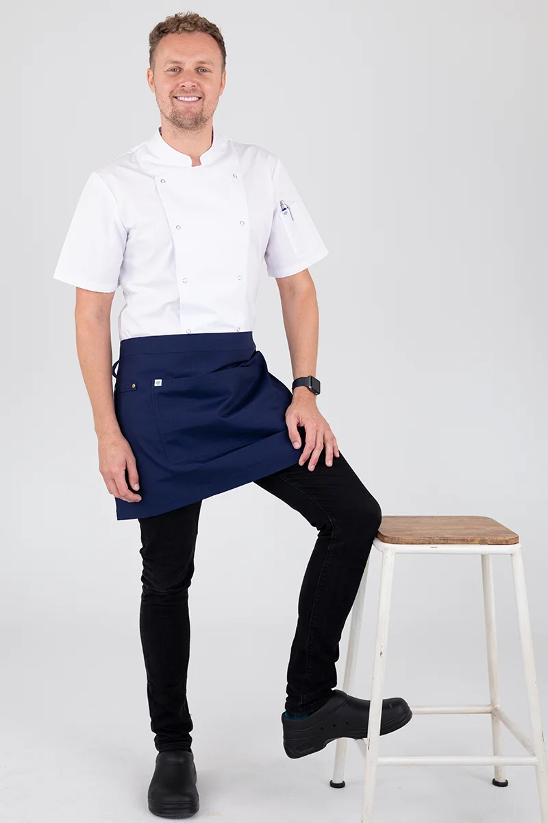 Aussie Chef Luca Waist Apron - Navy