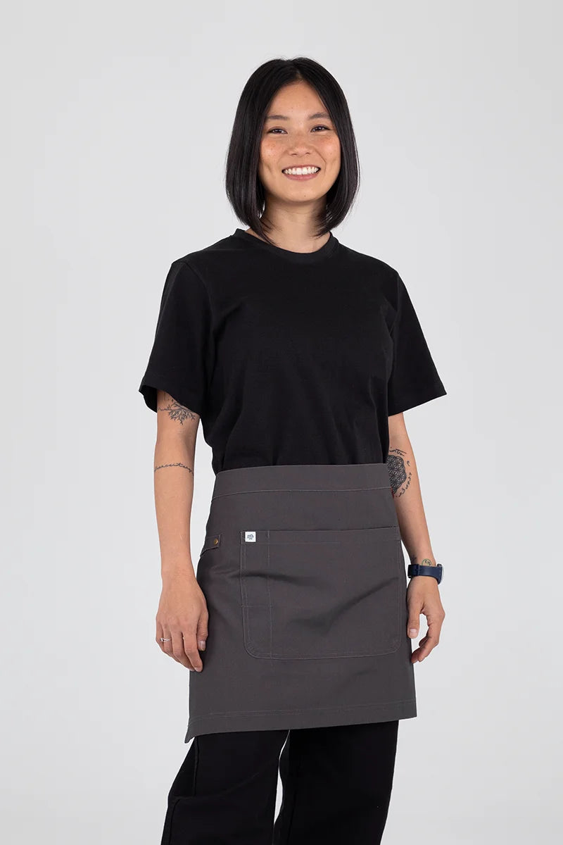 Aussie Chef Luca Waist Apron - Slate