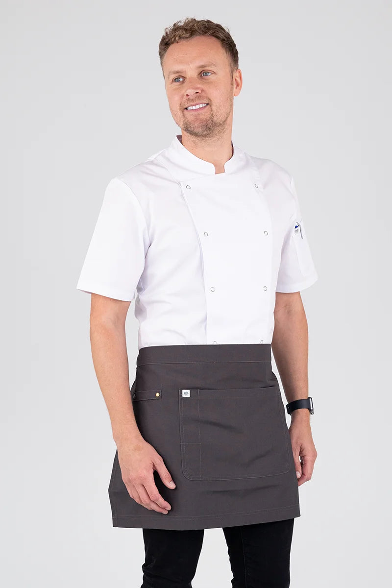 Aussie Chef Luca Waist Apron - Slate