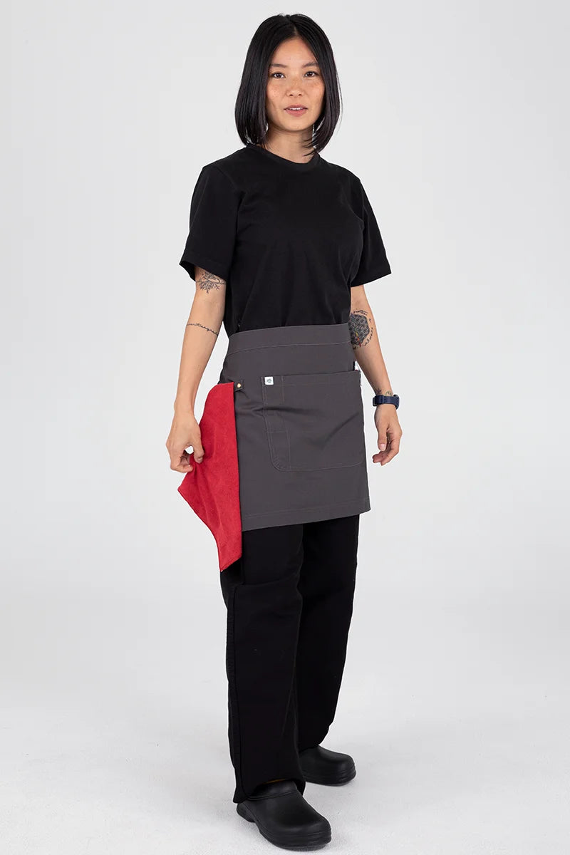 Aussie Chef Luca Waist Apron - Slate