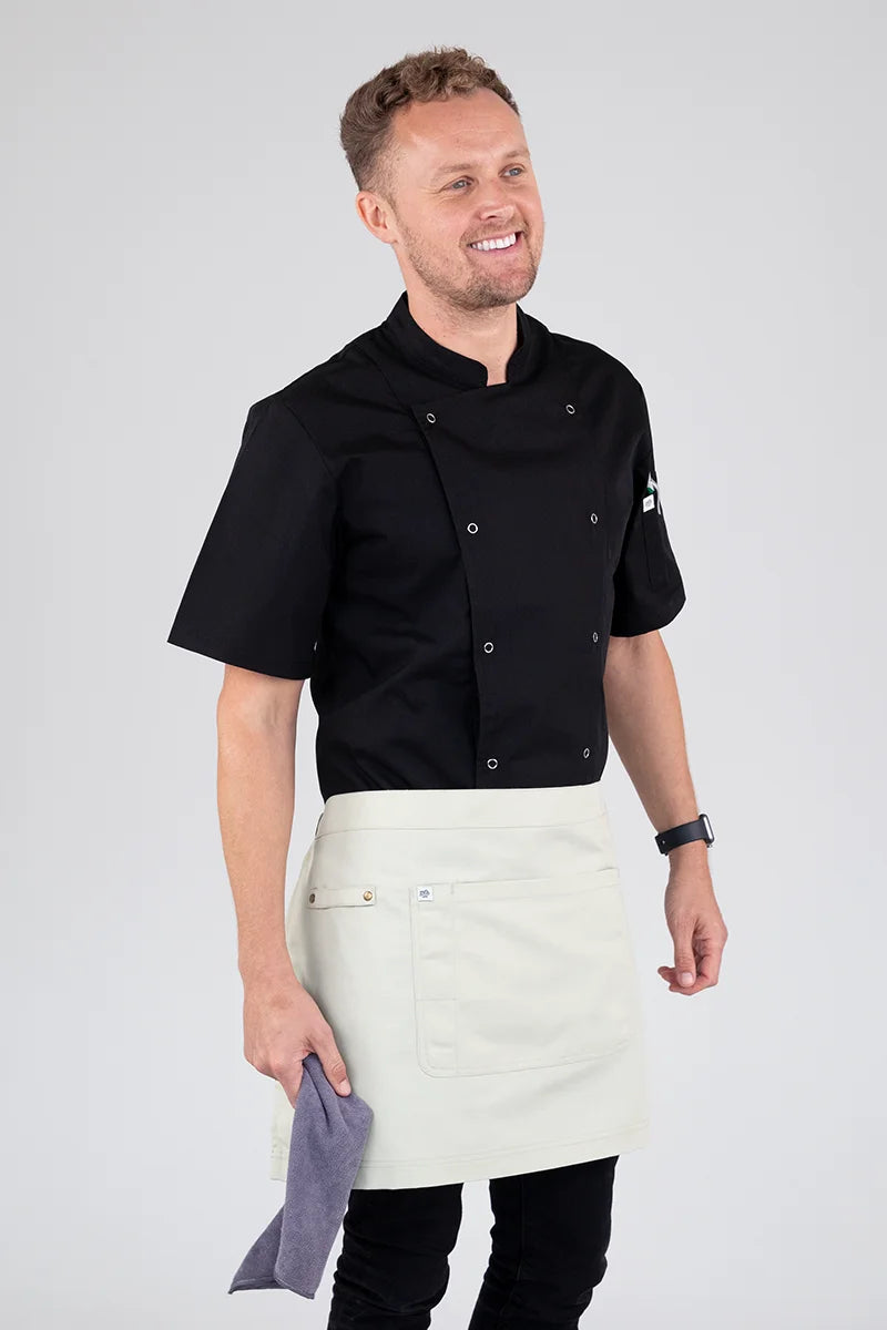 Aussie Chef Luca Waist Apron - Stone