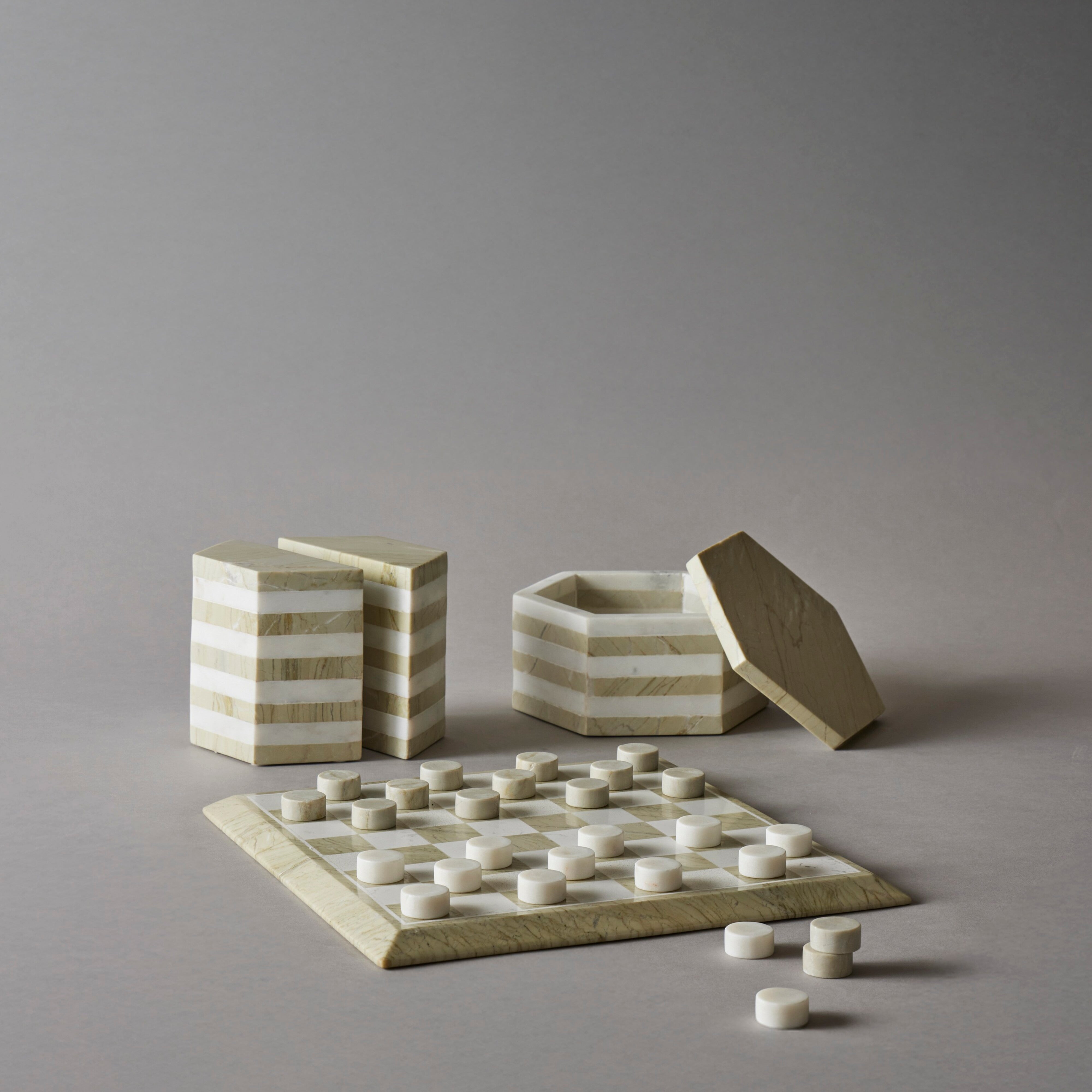 Grand Designs Astra Katni Marble Chess Board