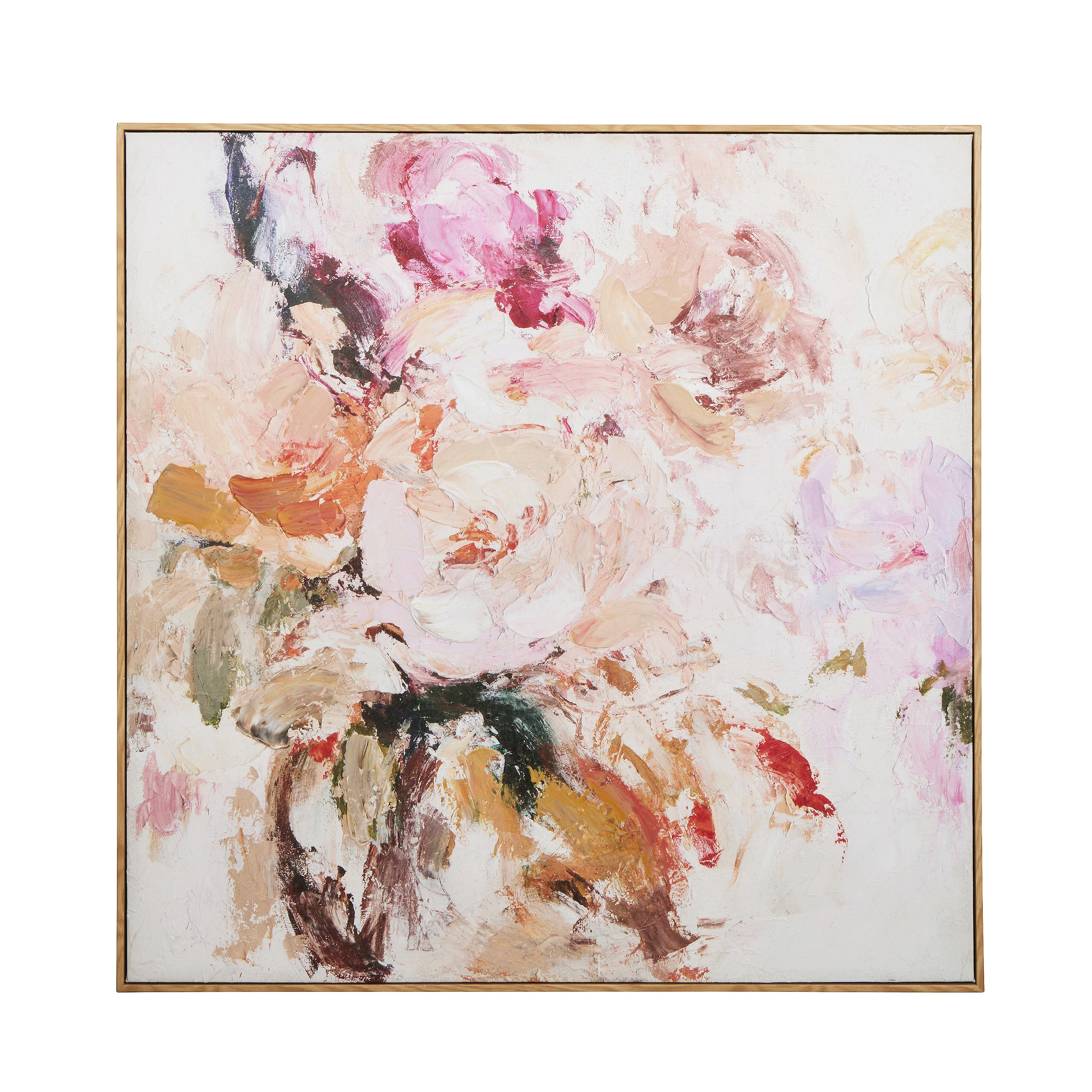 Amalfi Bloom Hand Finished Wall Art Multi-Coloured