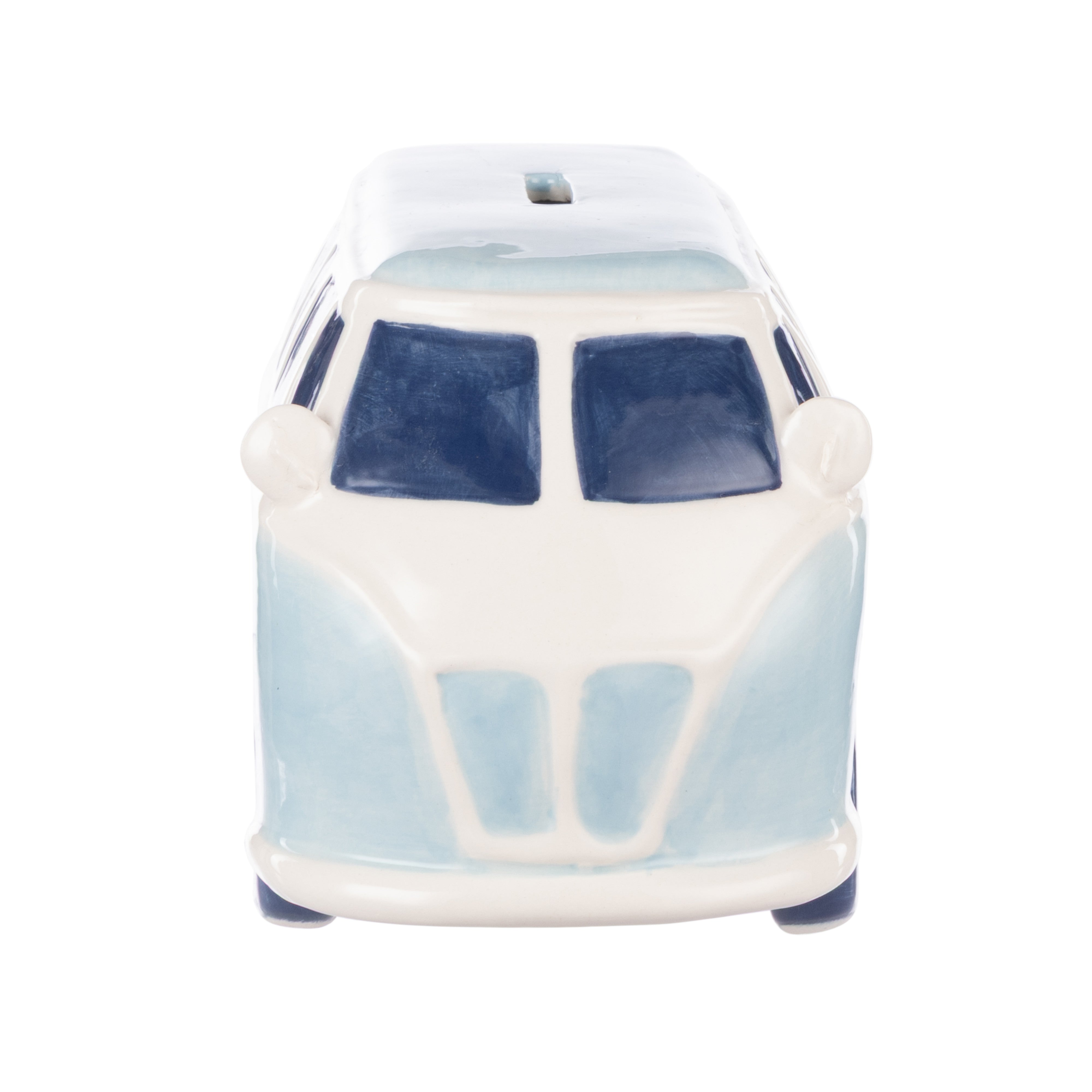 Emporium Combi Money Bank White & Blue