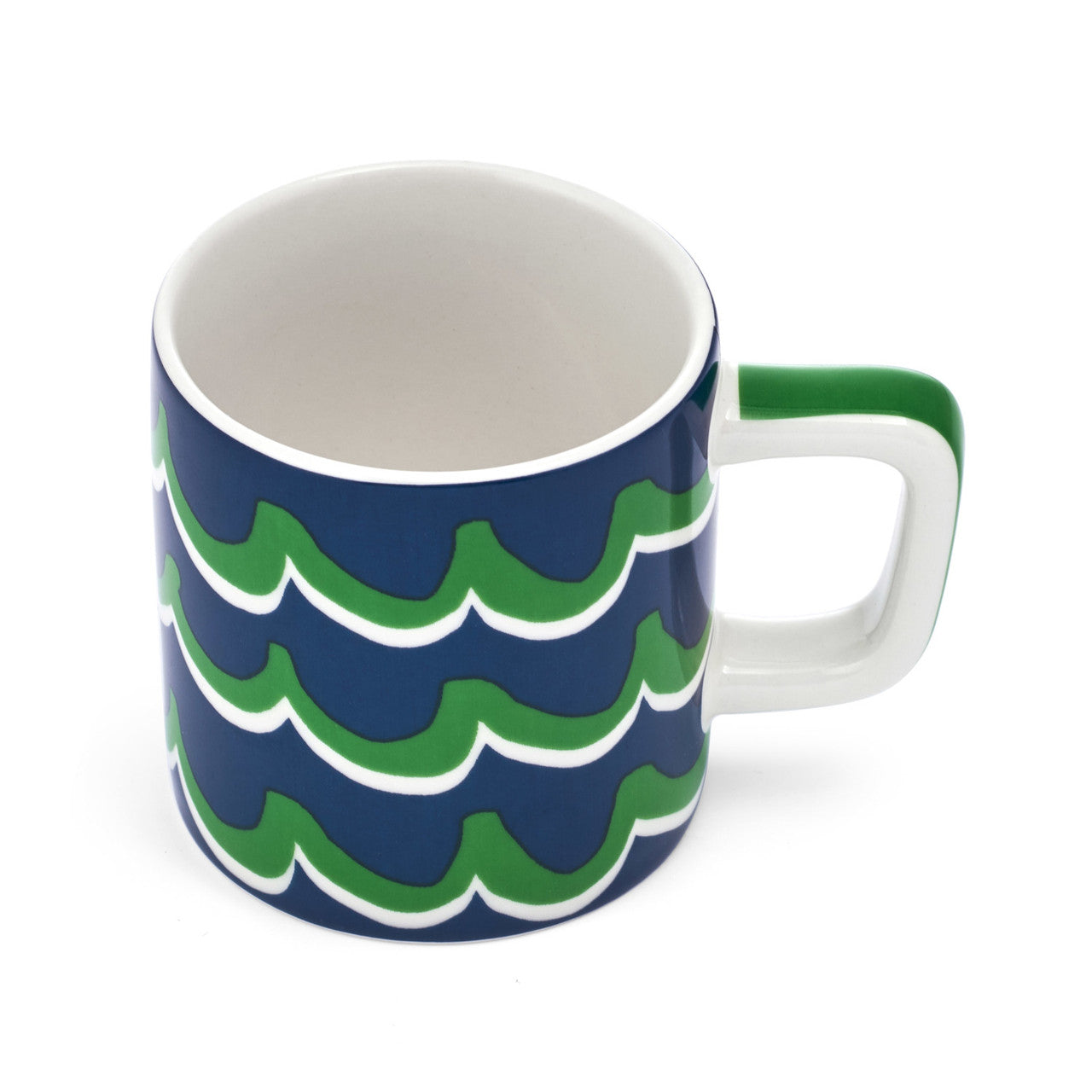 La Cafetière Ceramic Espresso Cup 120ml (Blue Cyan Tides)