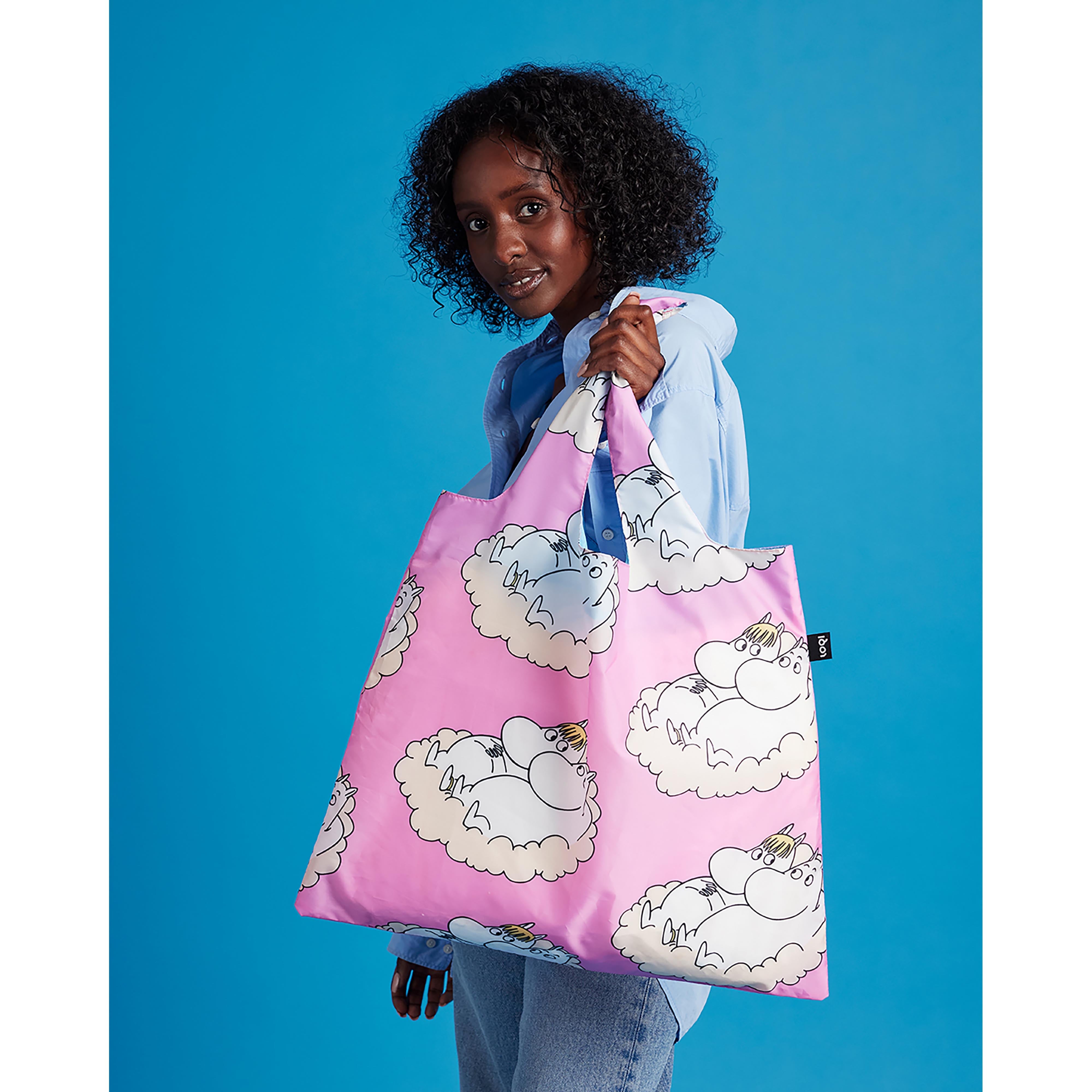 LOQI Moomin Cloud Tote Bag