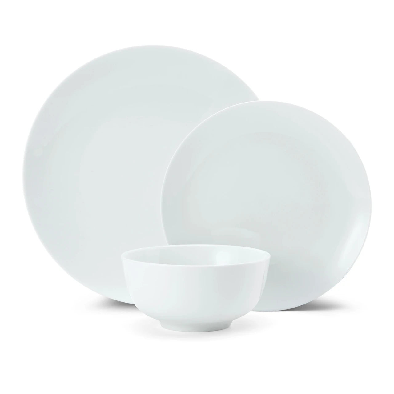 Mikasa Chalk Porcelain Dinner Set 12 Piece (White)