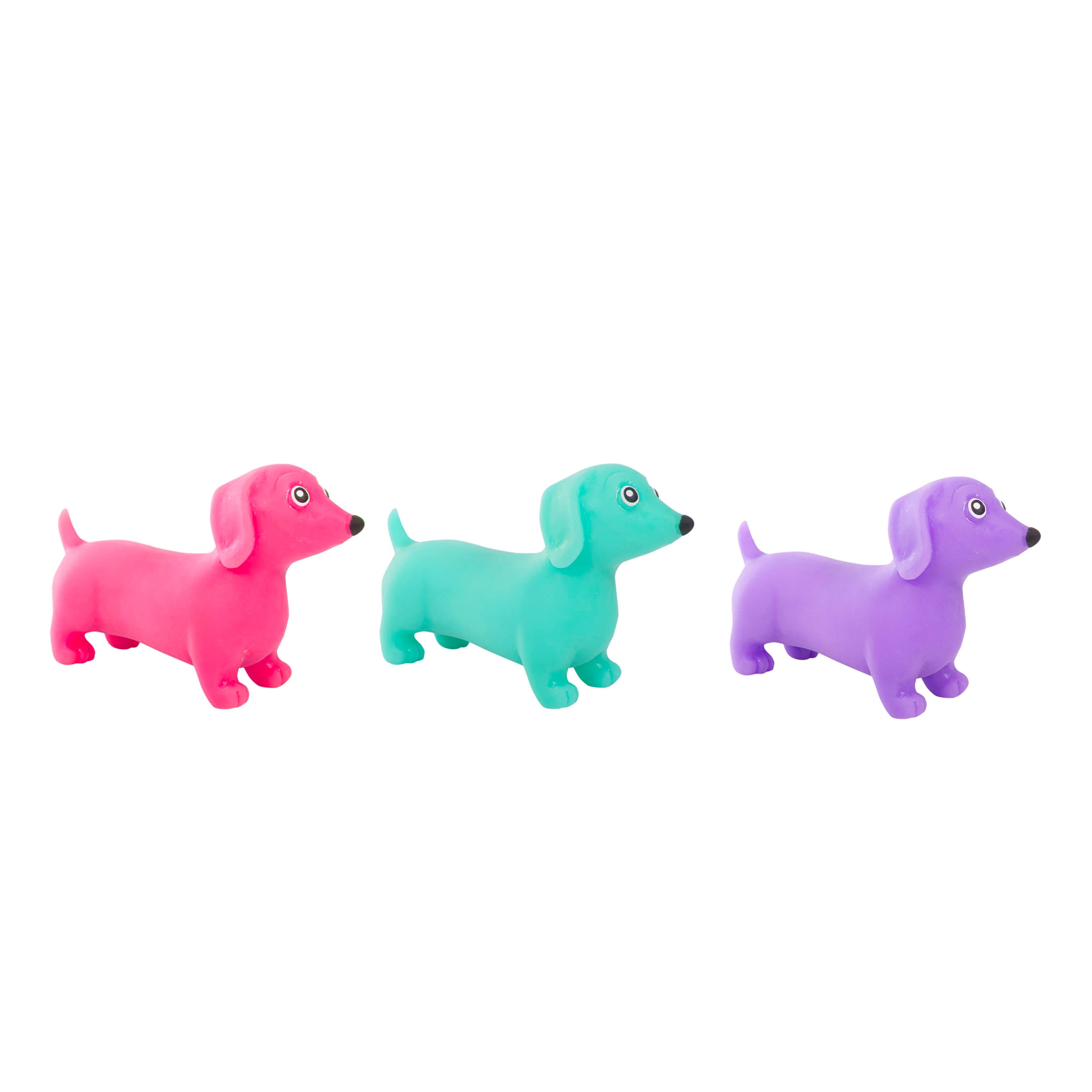 Discovery Zone Stretchy Sausage Dog Neon