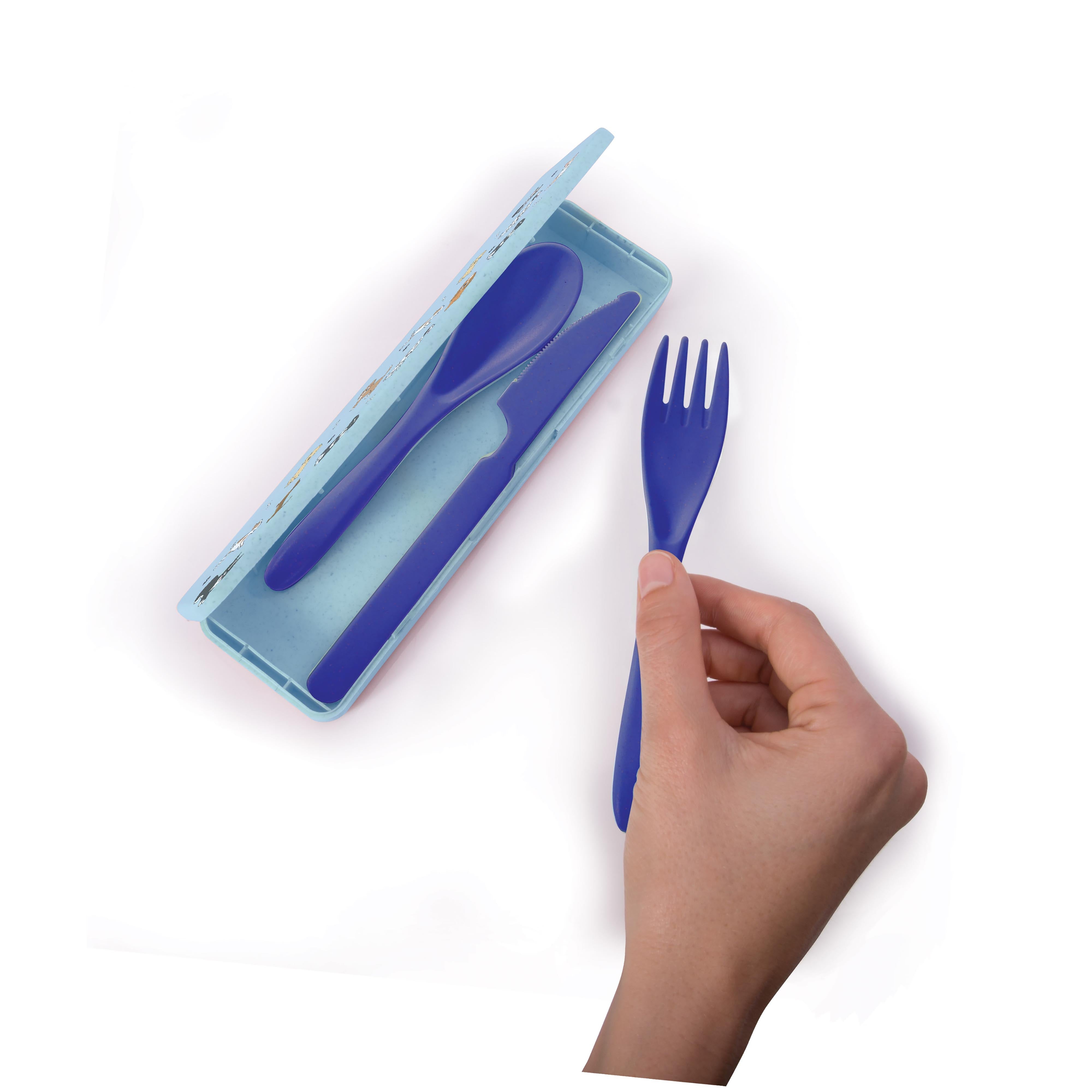 isGift The Dog Collective Wheat Straw Cutlery Assorted