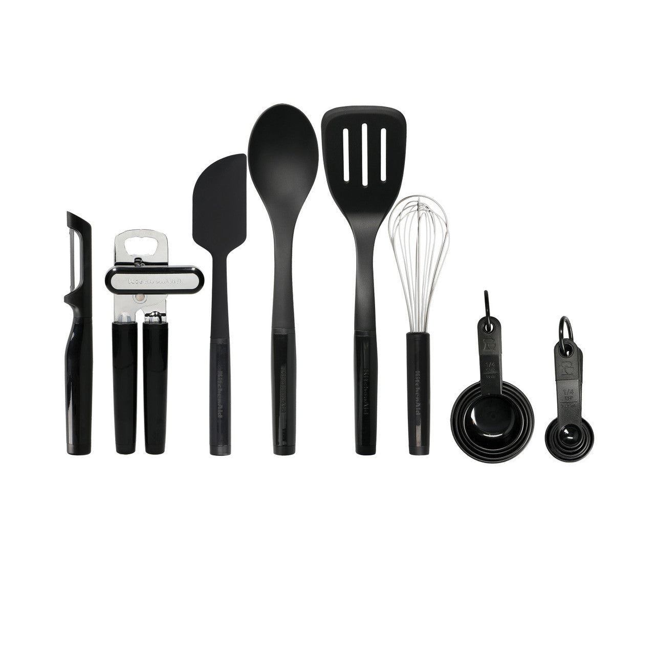KitchenAid 15 Piece Kitchen Utensil Set (Black)