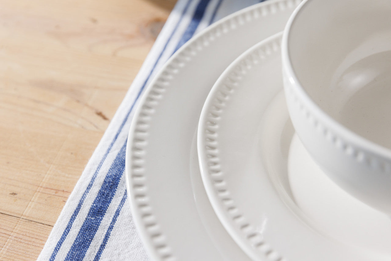 Mikasa Cranborne Stoneware Cereal Bowl Set 4 Piece 15cm (Cream)