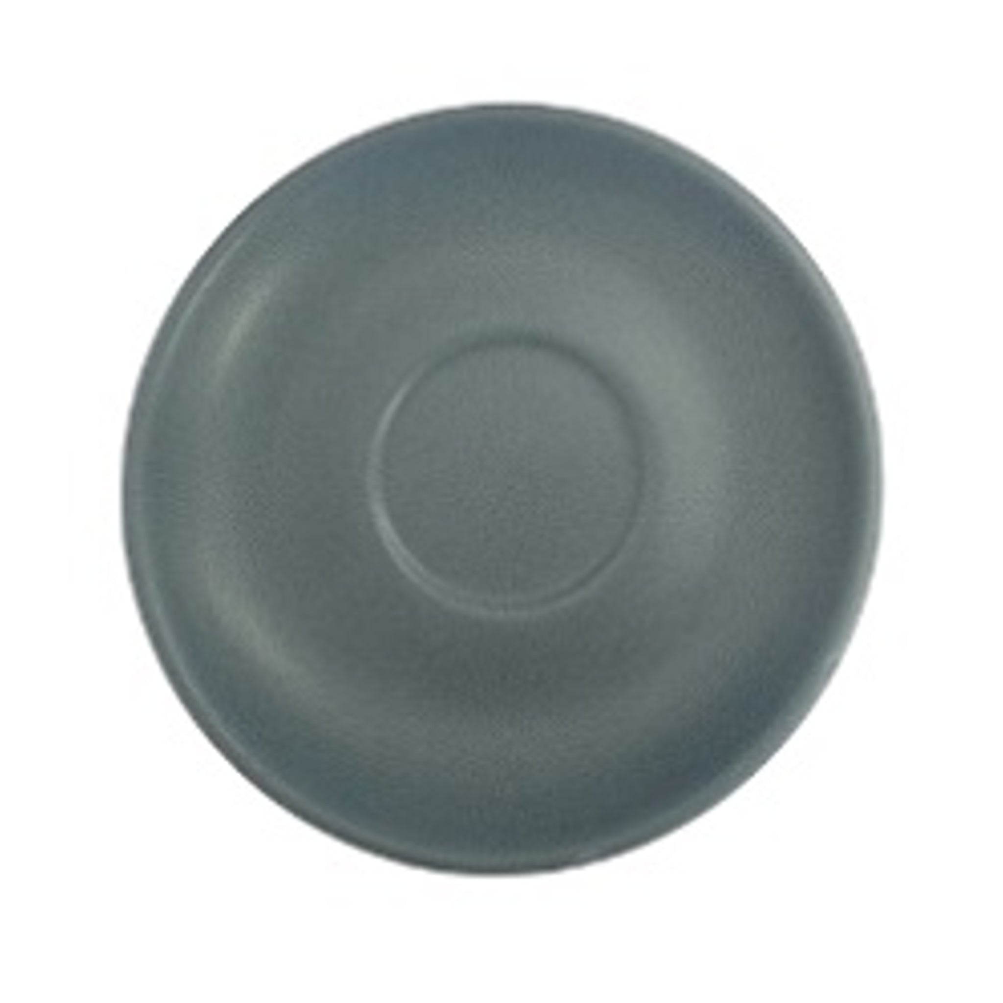 Incasa Matt Grey Tulip Cappuccino Saucer 6 Piece