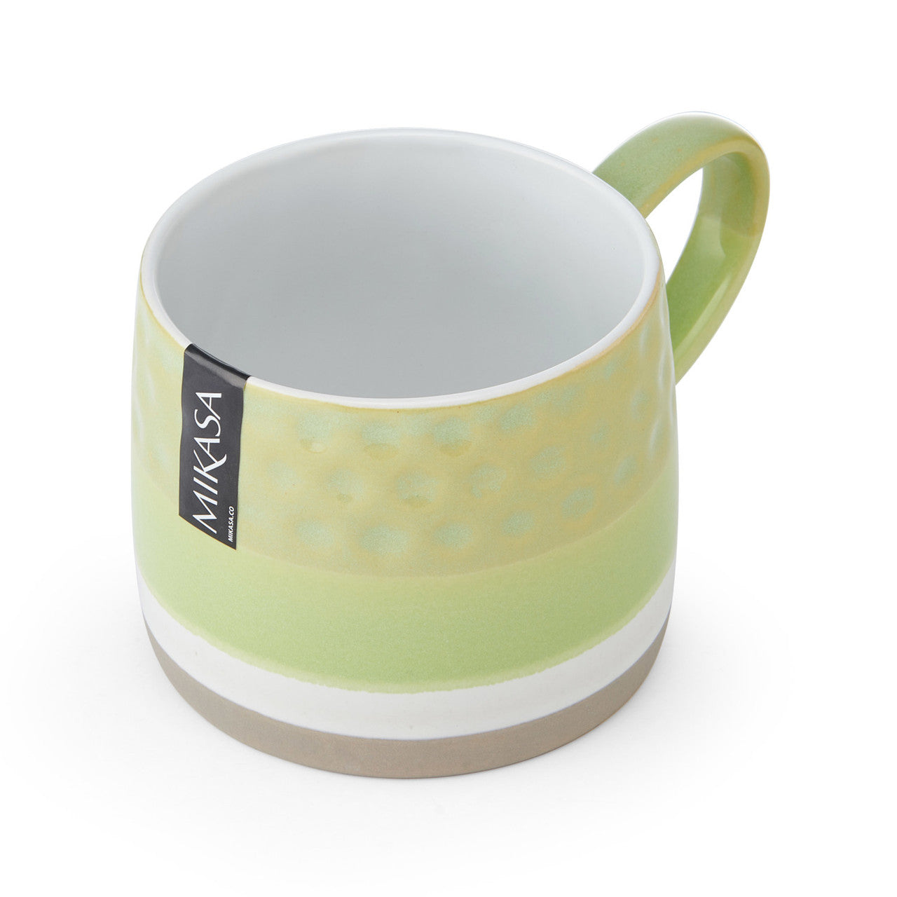 Mikasa Stoneware Mug 320ml (Textured Ombre Green)