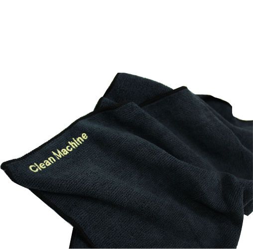 Clean Machine Microfiber Cloth - Black (10pk)