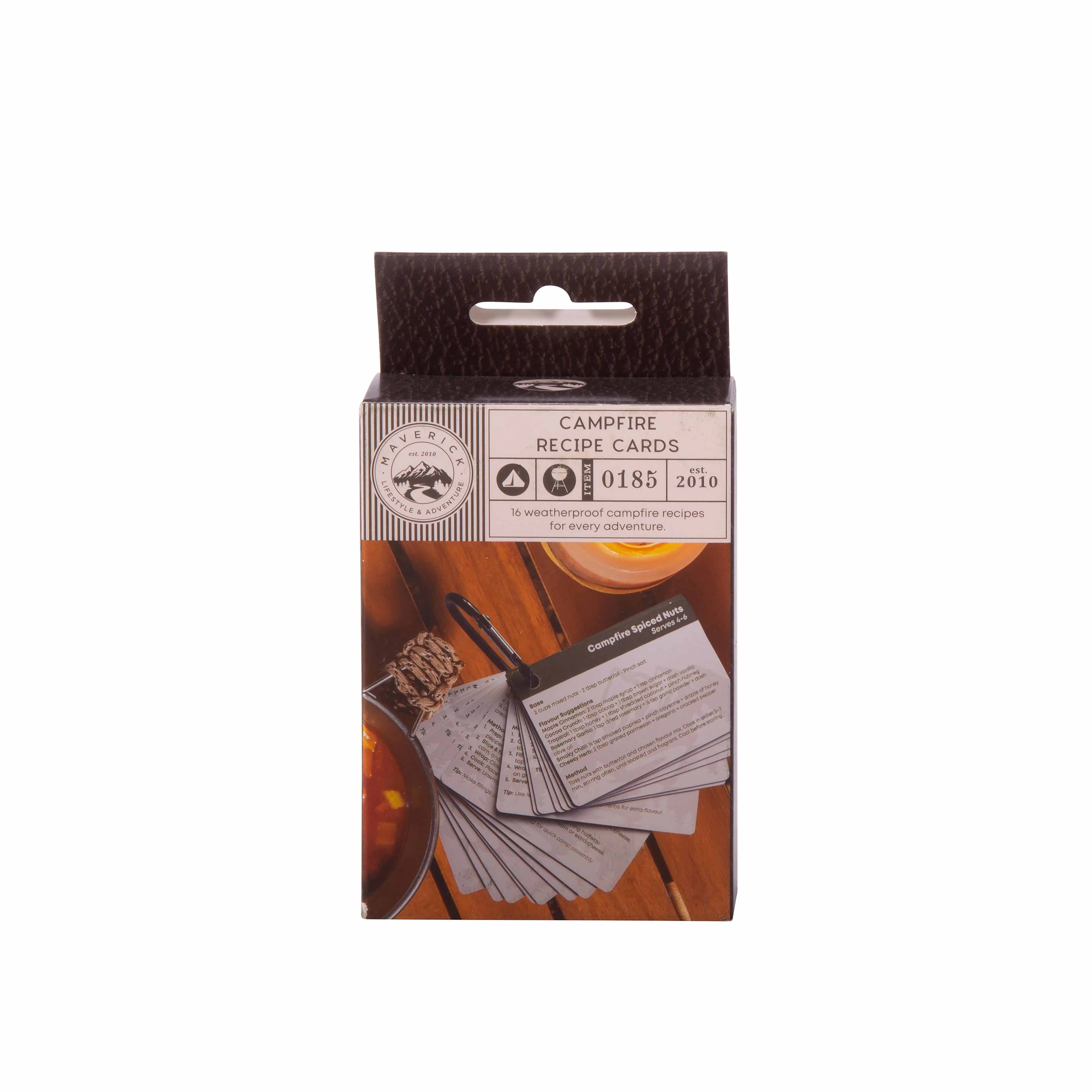 Maverick Campfire Recipe Cards