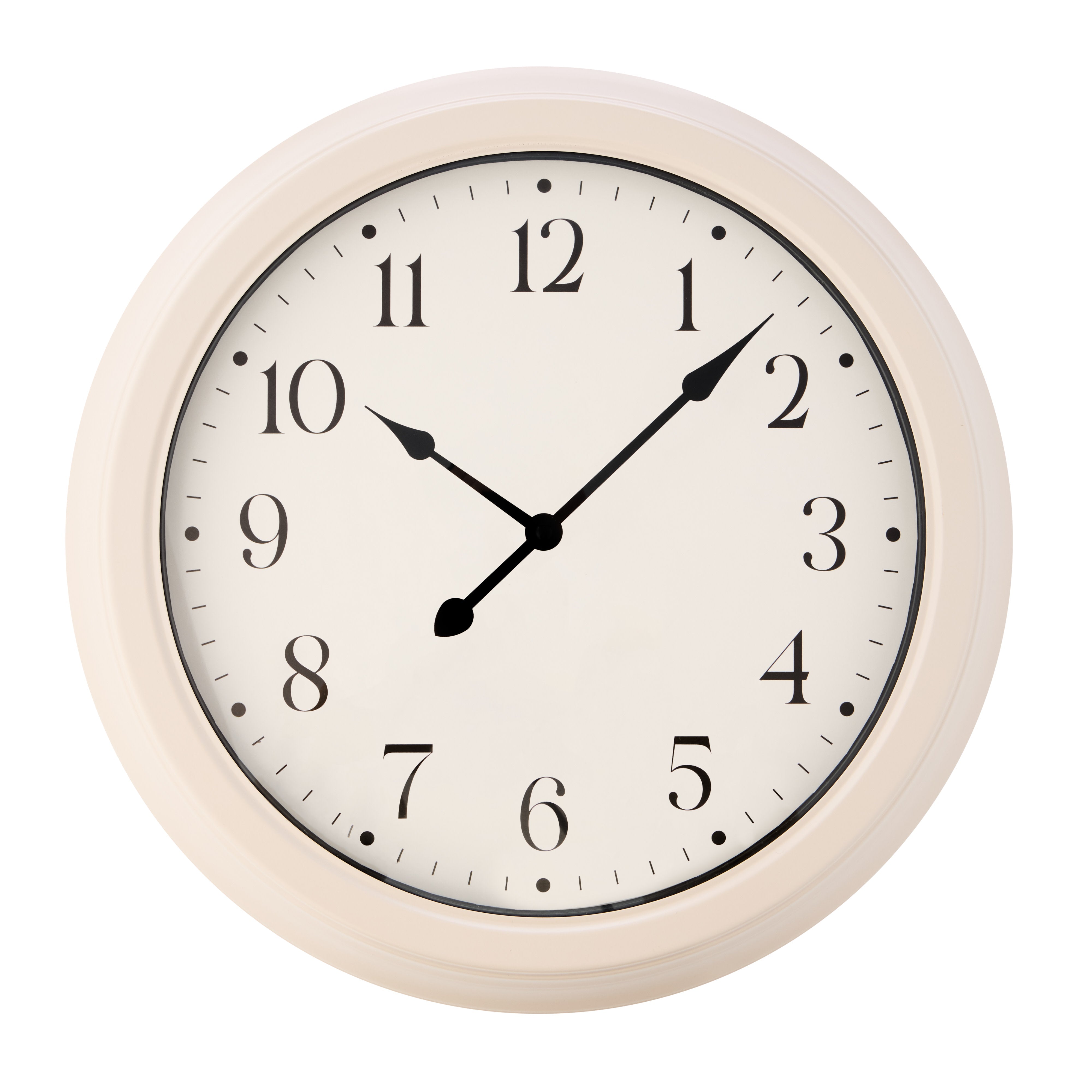 Society Home Marlow Wall Clock White & Cream