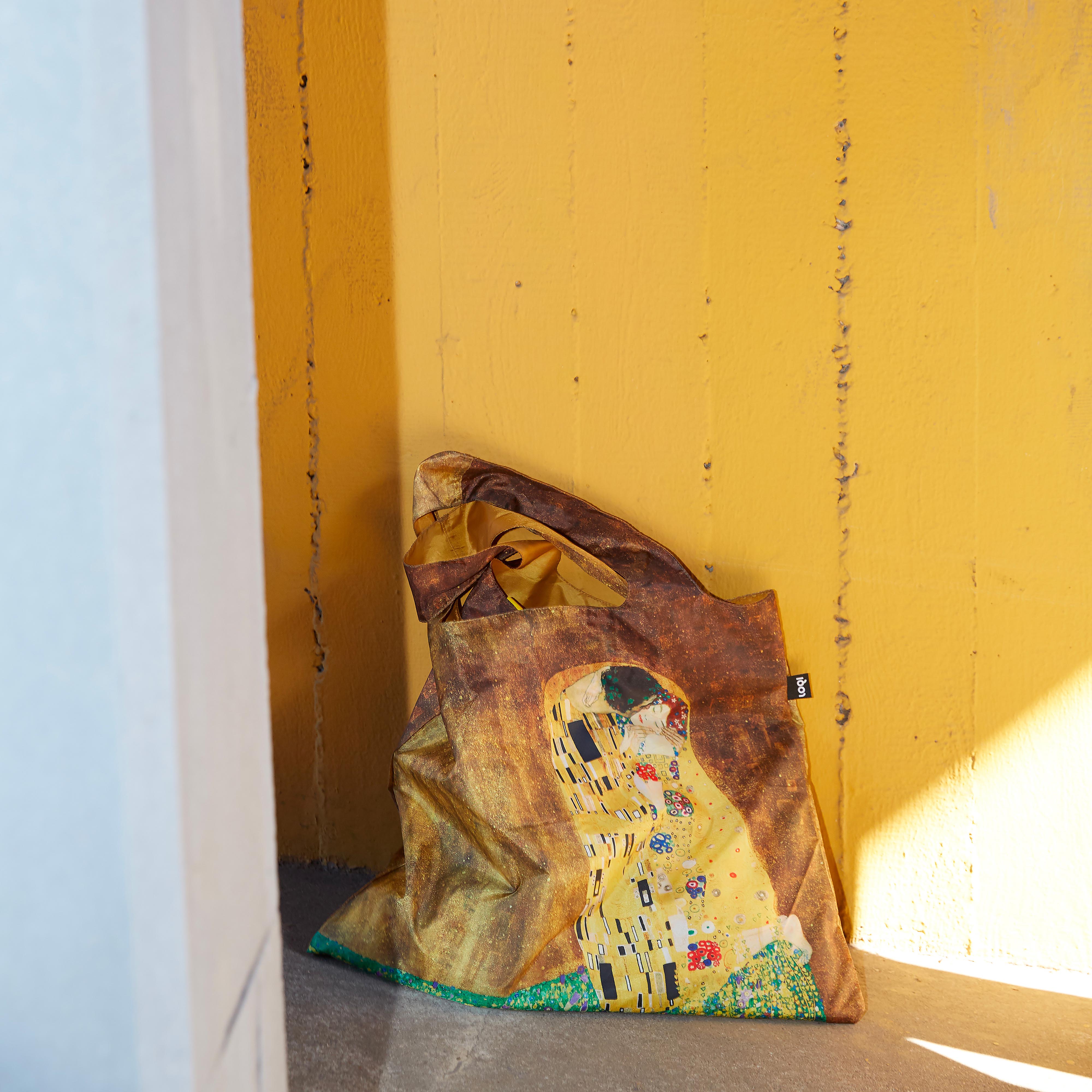LOQI Gustav Klimt The Kiss Tote Bag