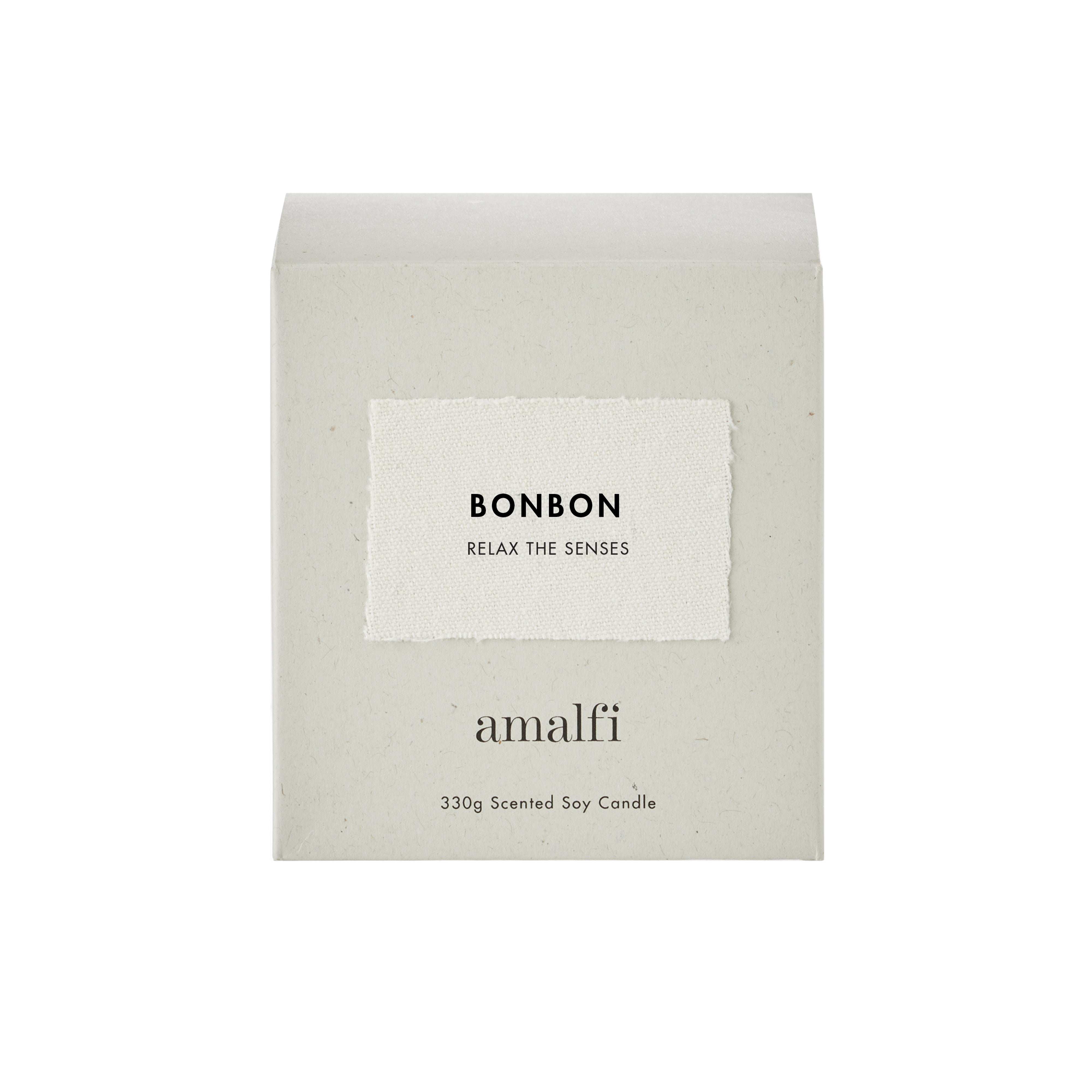 Amalfi Bonbon Scented Soy Wax Candle 330g White