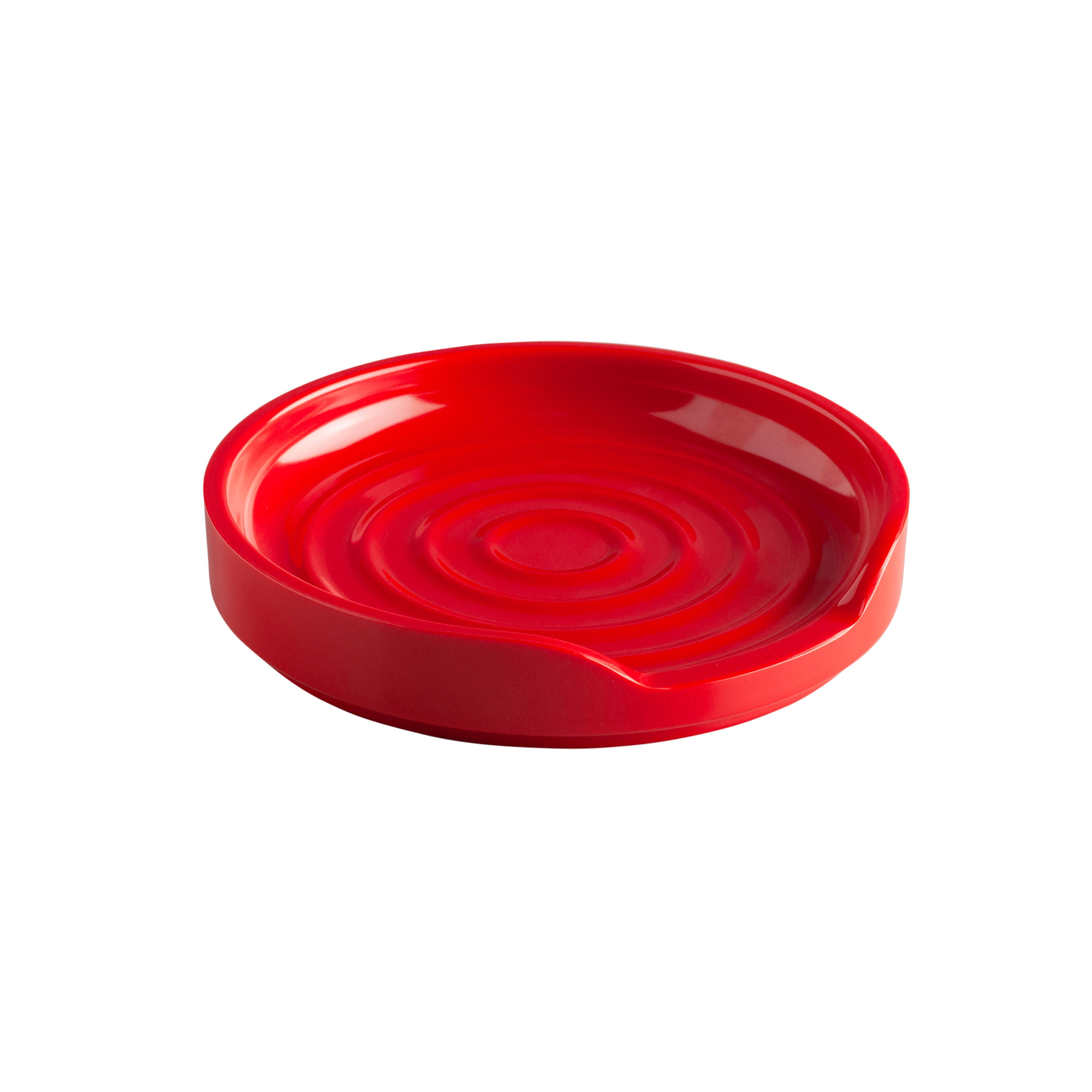 Zeal Melamine Spoon Rest Red