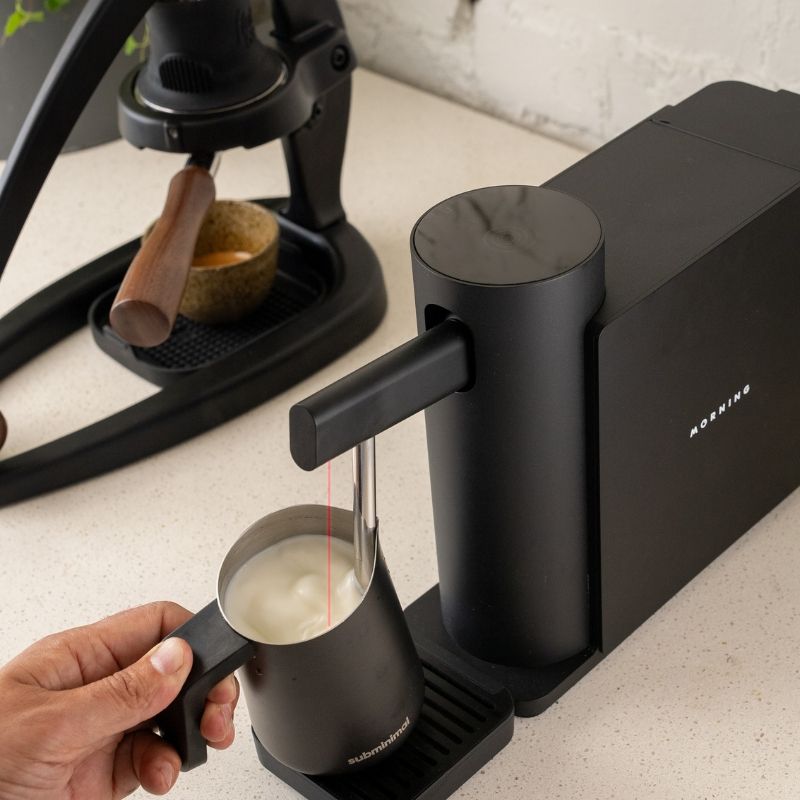 Morning Dream Milk Steamer - Black