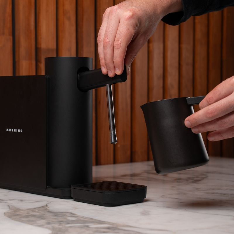 Morning Dream Milk Steamer - Black