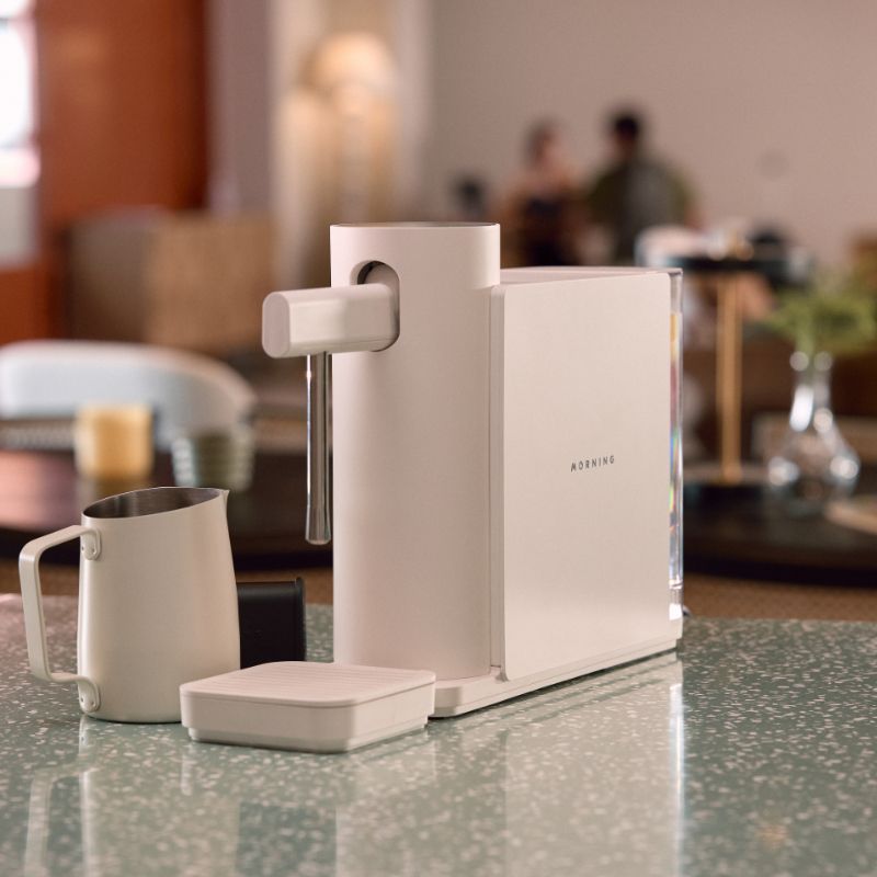 Morning Dream Milk Steamer - White