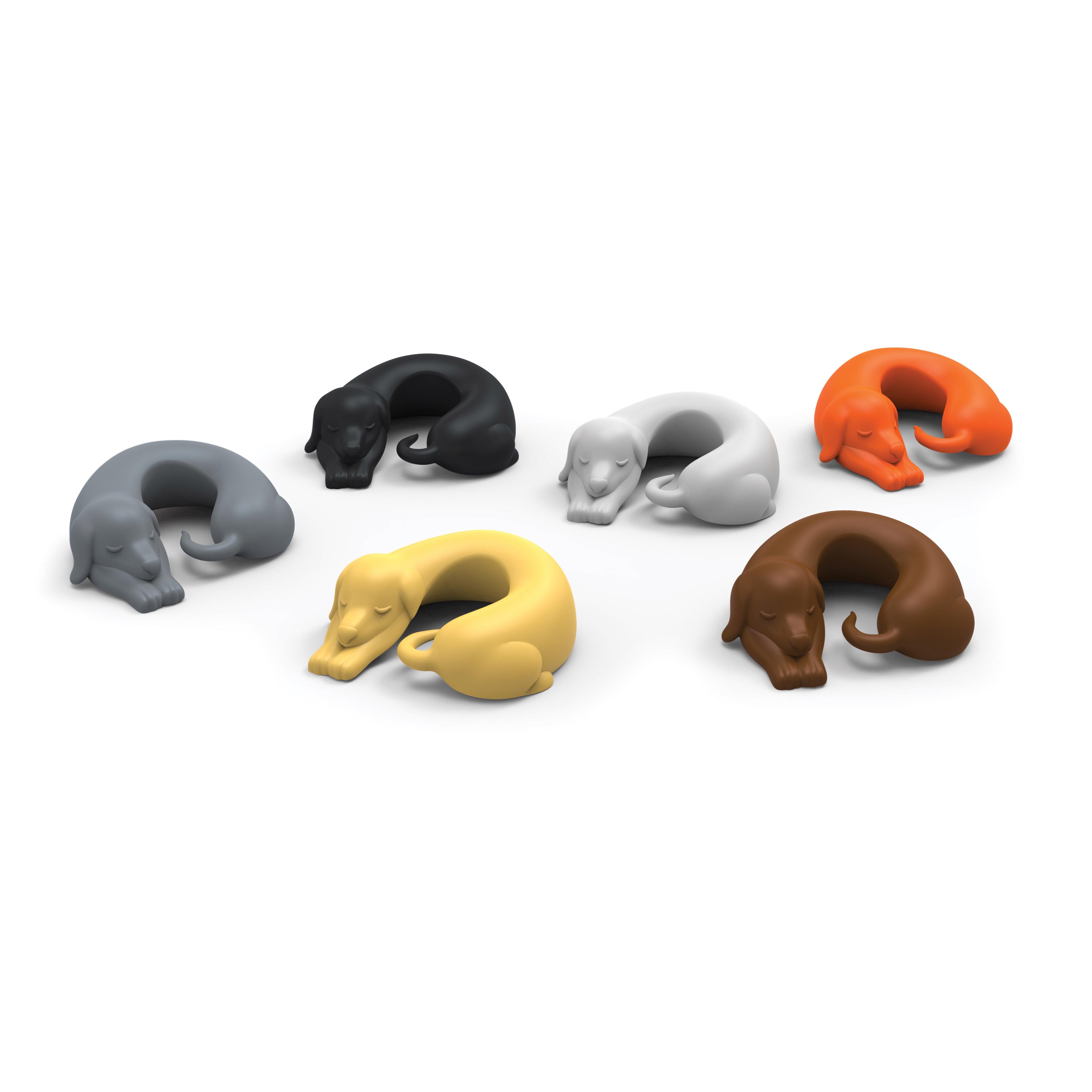 Fred Winer Dogs Drink Markers Multi-Coloured