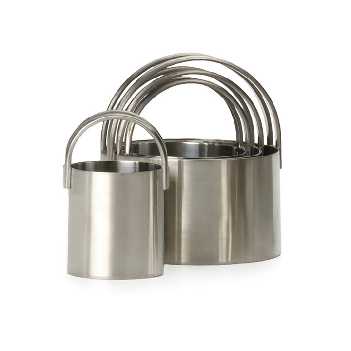 RSVP Endurance Stainless Steel Round Biscuit Cutter Set of 4