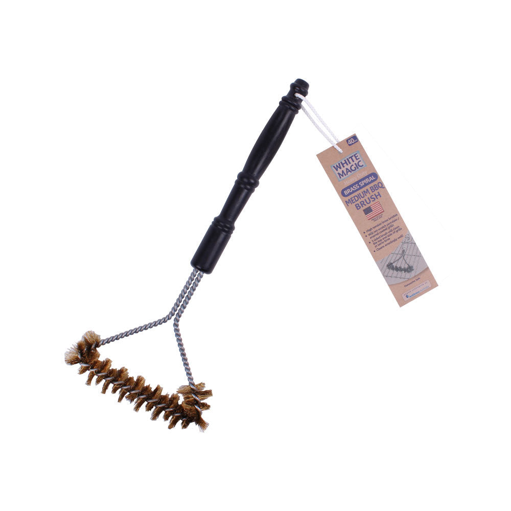 Medium Brass Spiral BBQ Brush