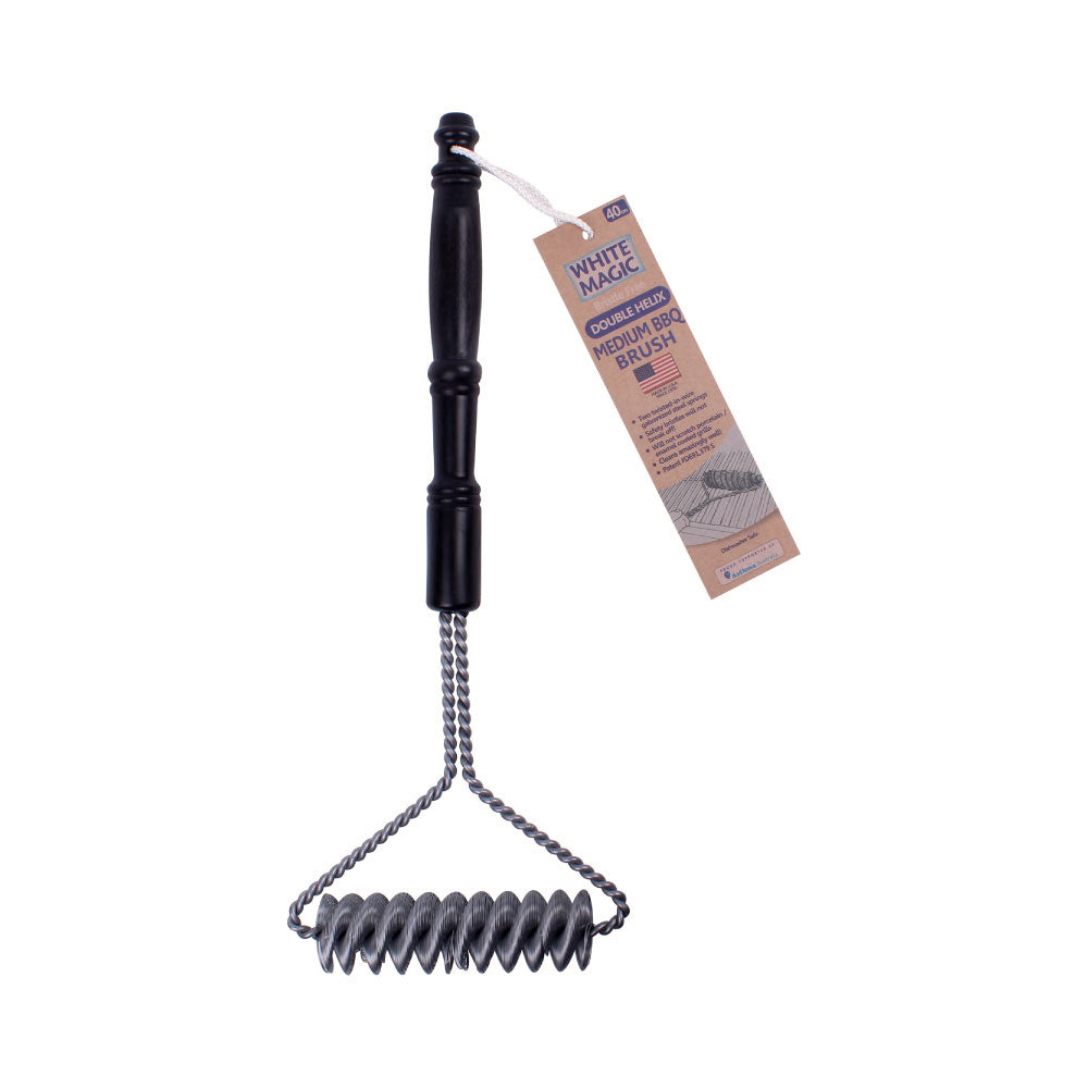 Medium Double Helix Barbecue Brush