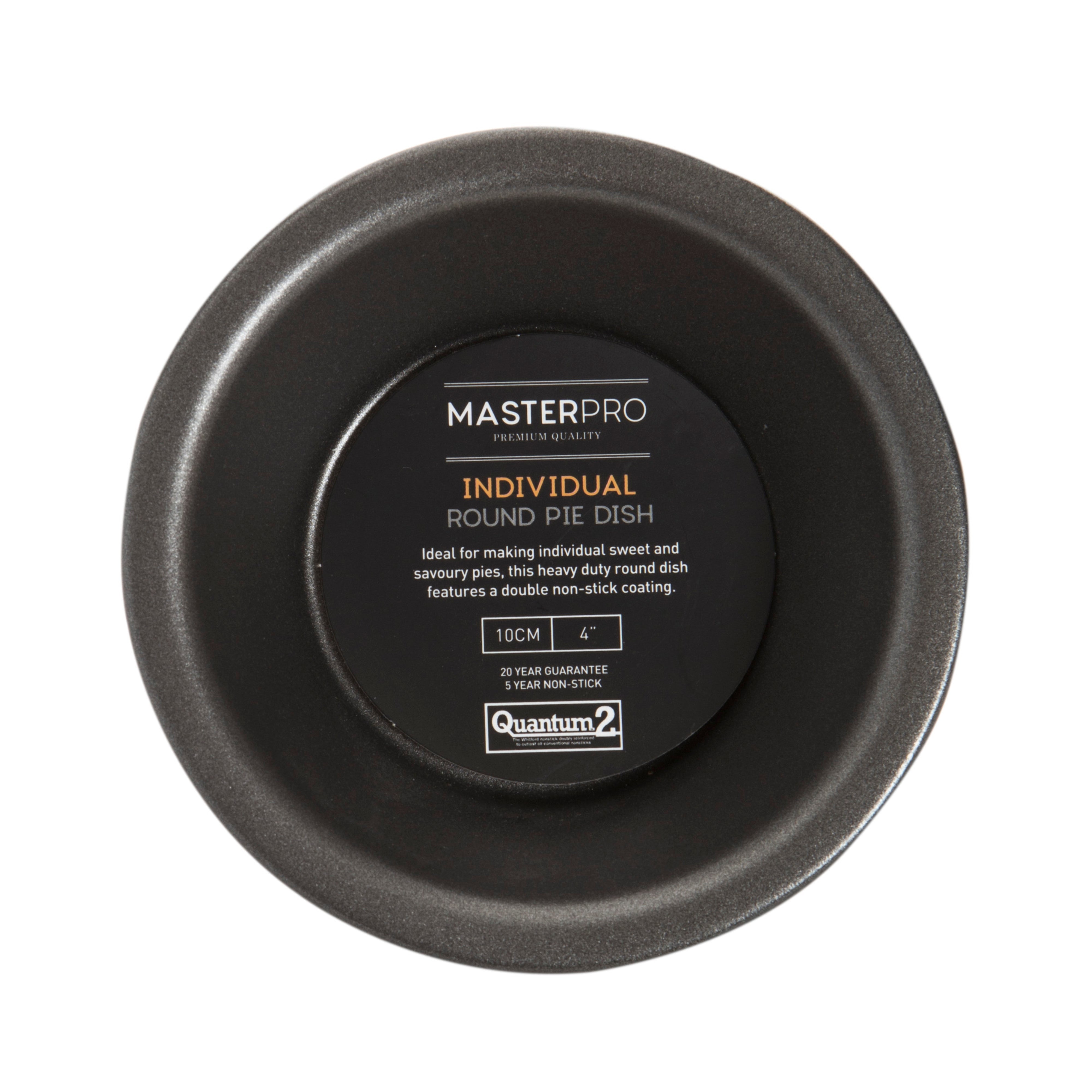 MasterPro Non-Stick Individual Round Pie Dish