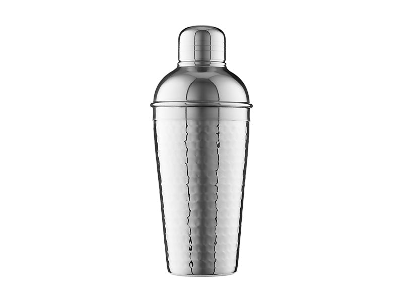 Maxwell & Williams Cocktail & Co Lexington Hammered Cocktail Shaker Silver 550ml