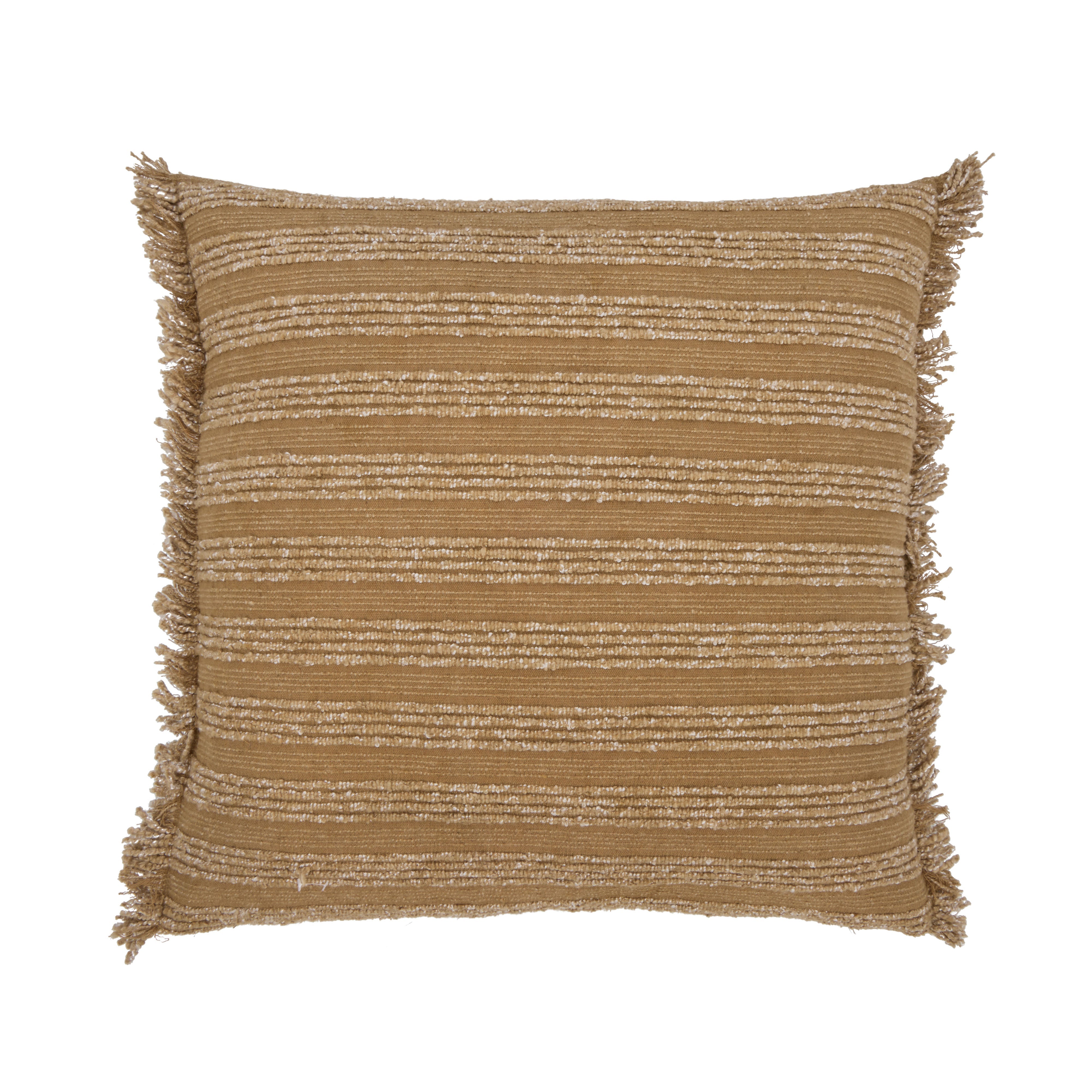 Amalfi Sienna Cushion 50x50cm Camel