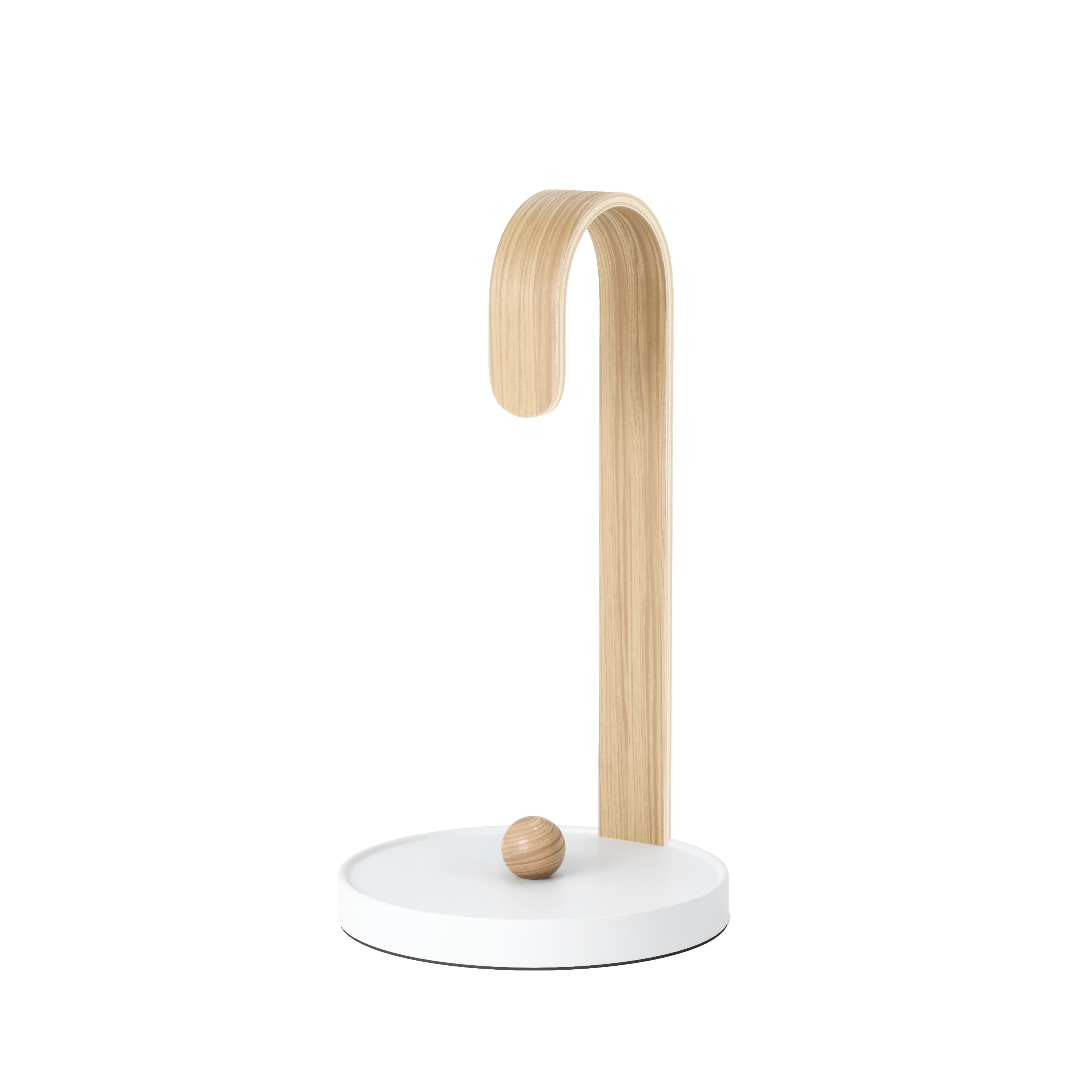Umbra Bellwood Paper Towel Holder White & Natural