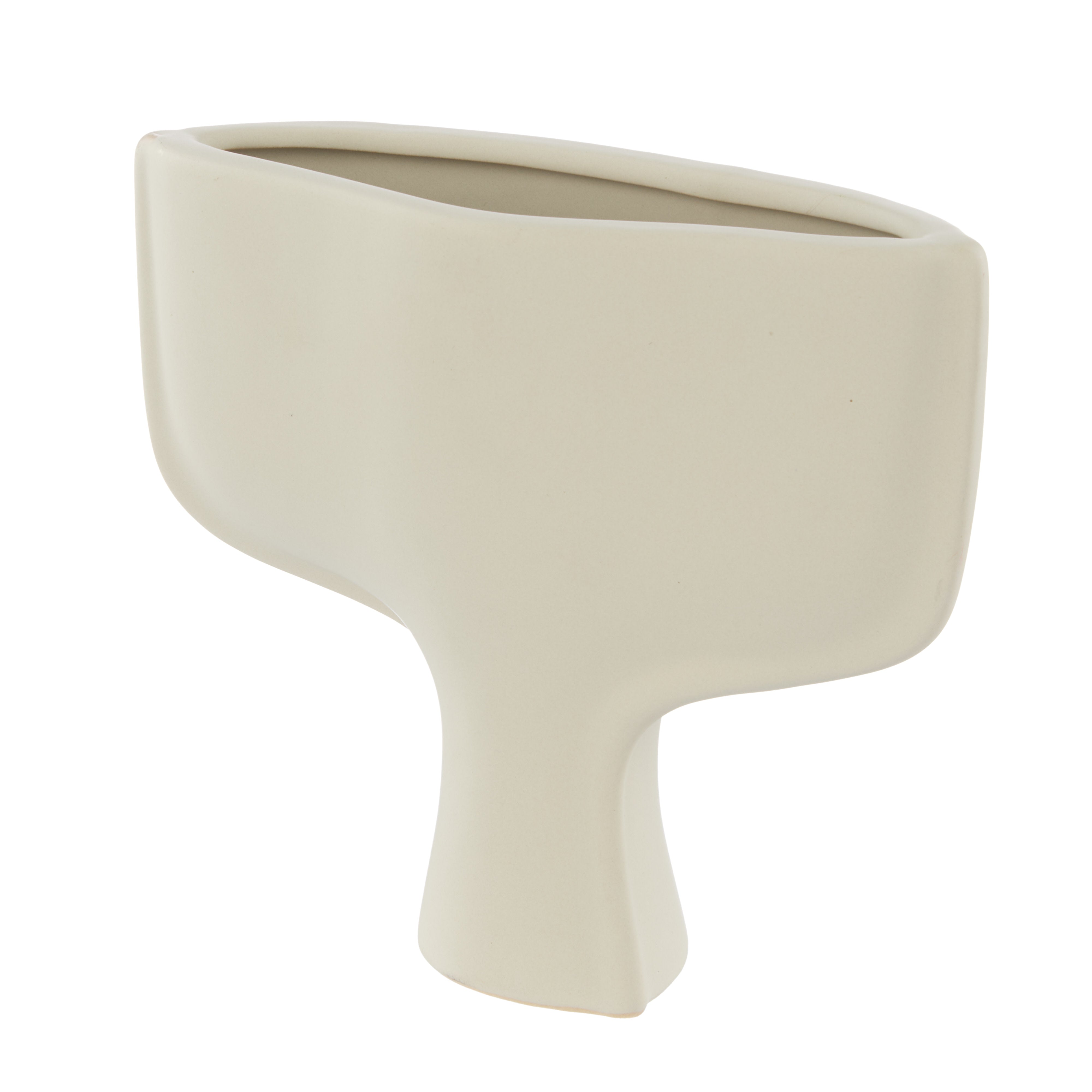 Emporium Kasper Geo Collection Vessel Off White