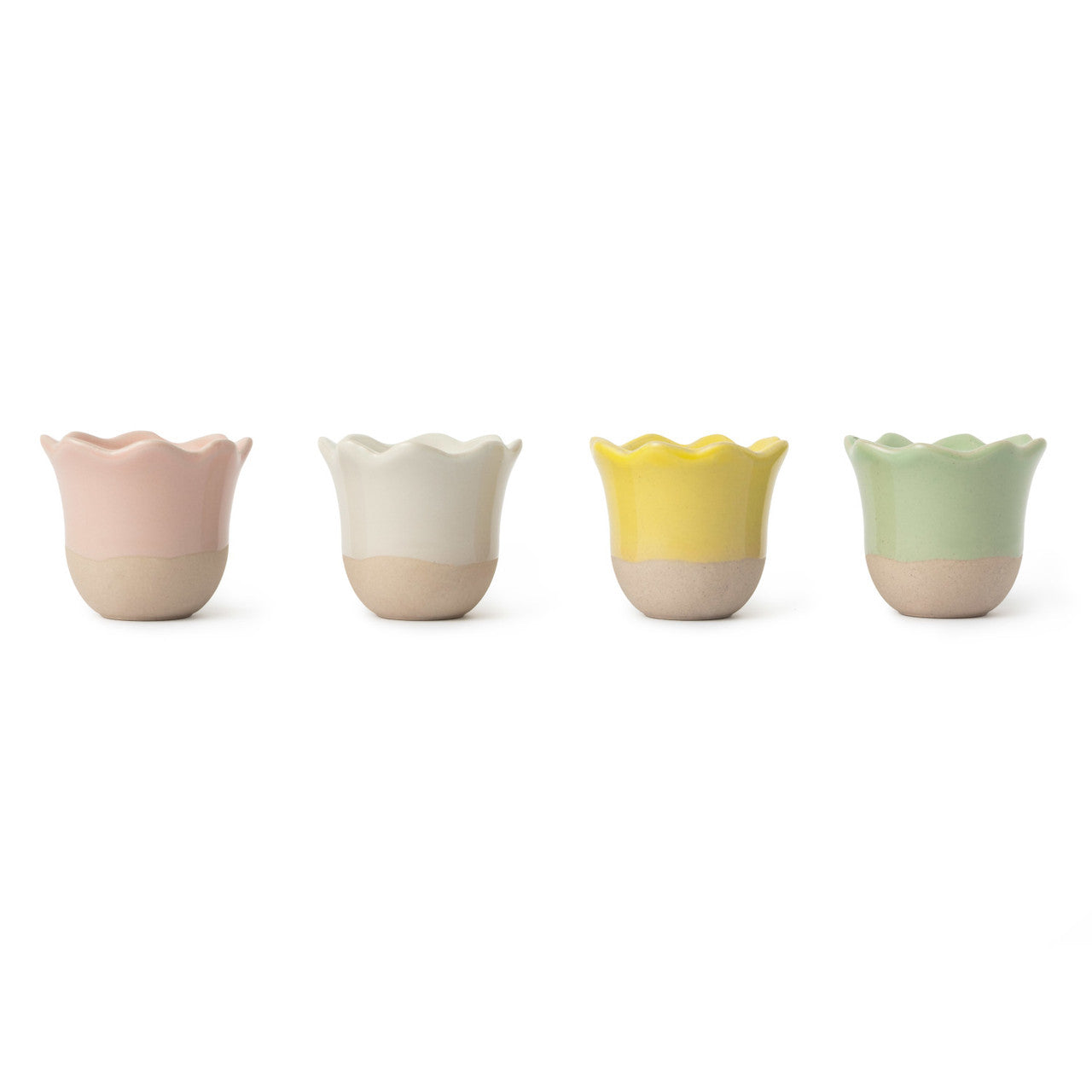 Jamie Oliver Big Love 6cm Excellent Egg Cups Set of 4 Mixed Colours