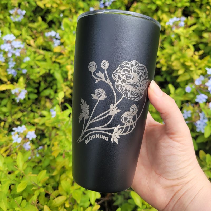 MiiR Classic Tumbler 470ml (16oz) - Blooming Black