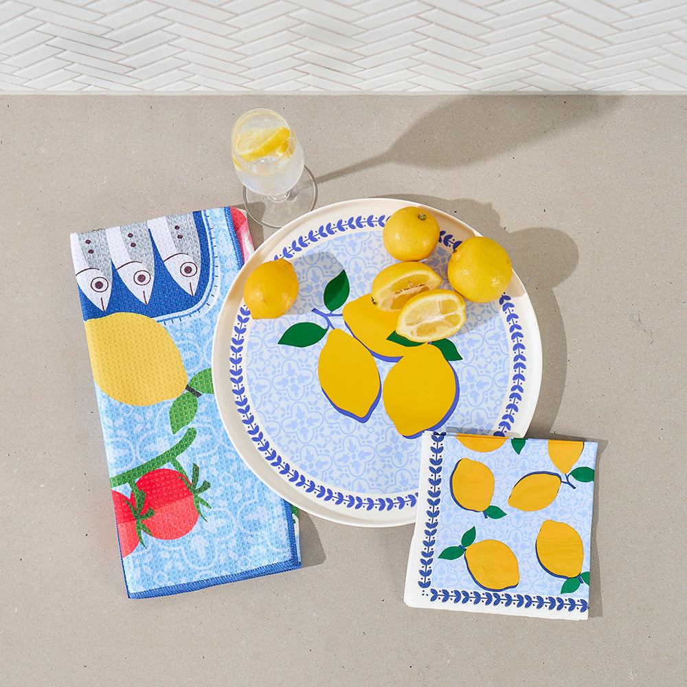 Annabel Trends Serving Plate Lemons