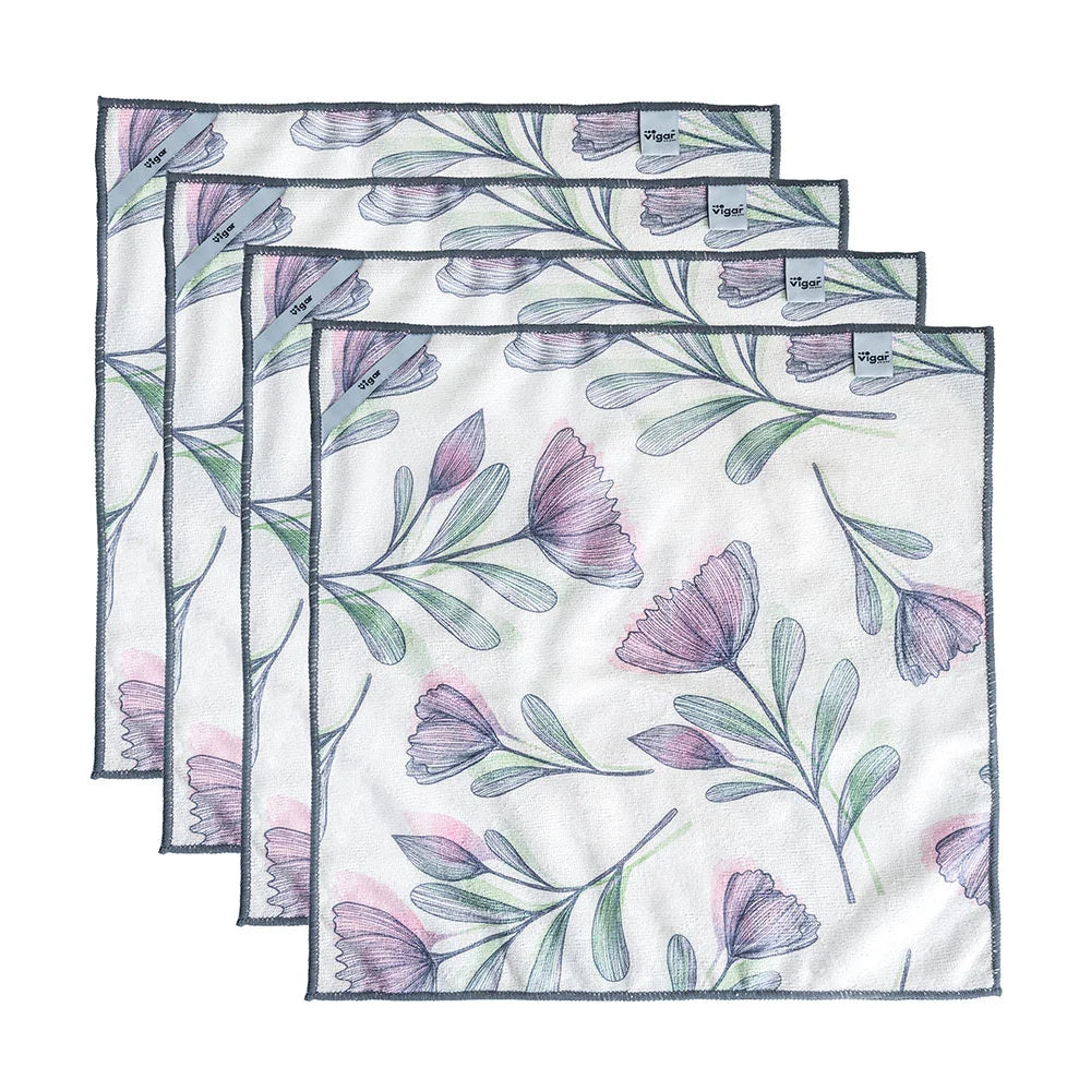 Florganic Microfibre Cloth 4pc