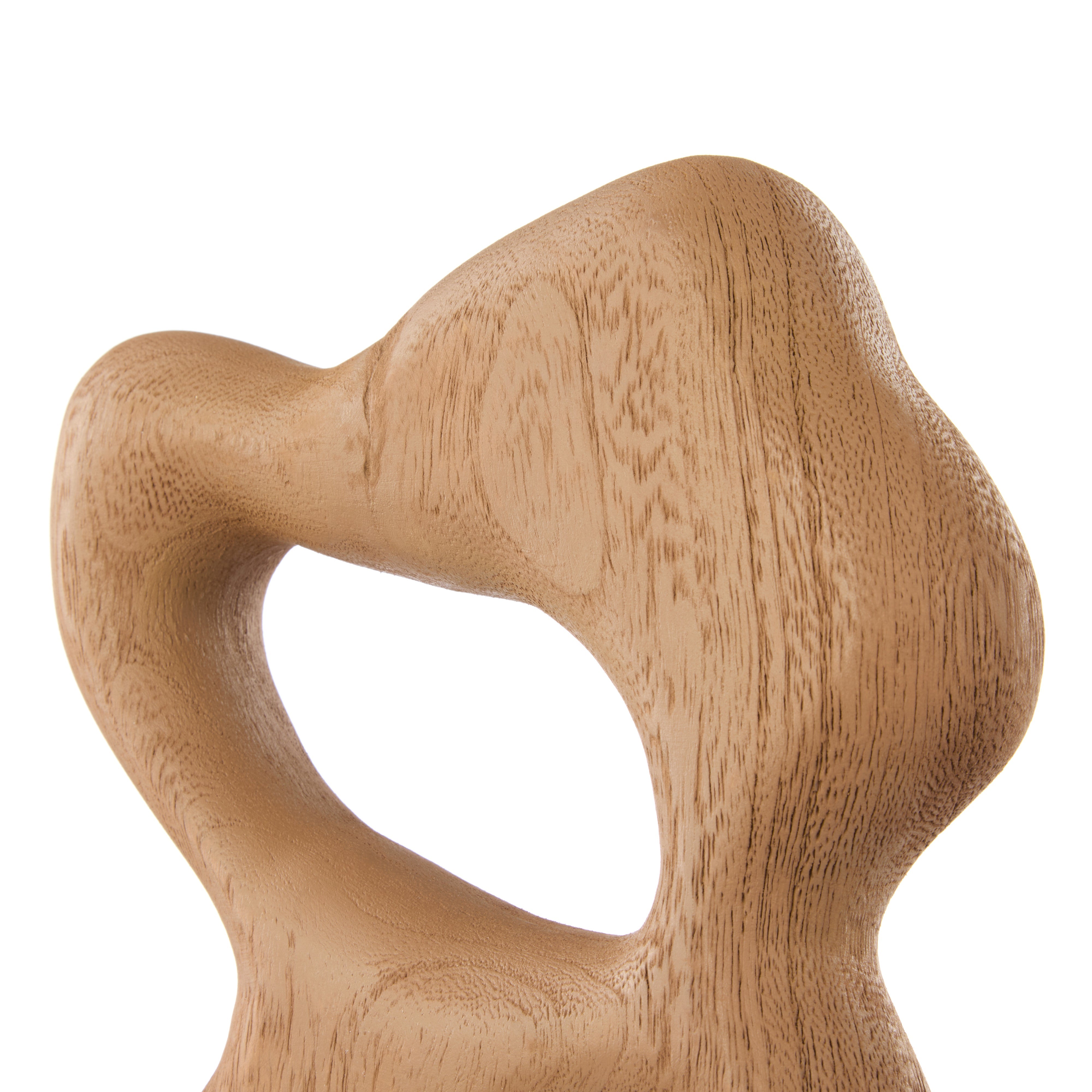 Amalfi Picton Abstract Timber Sculpture Natural & Black