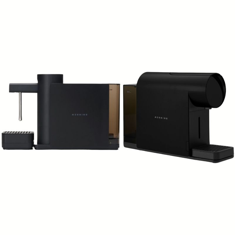 Morning Mini & Dream Milk Steamer Bundle - Black