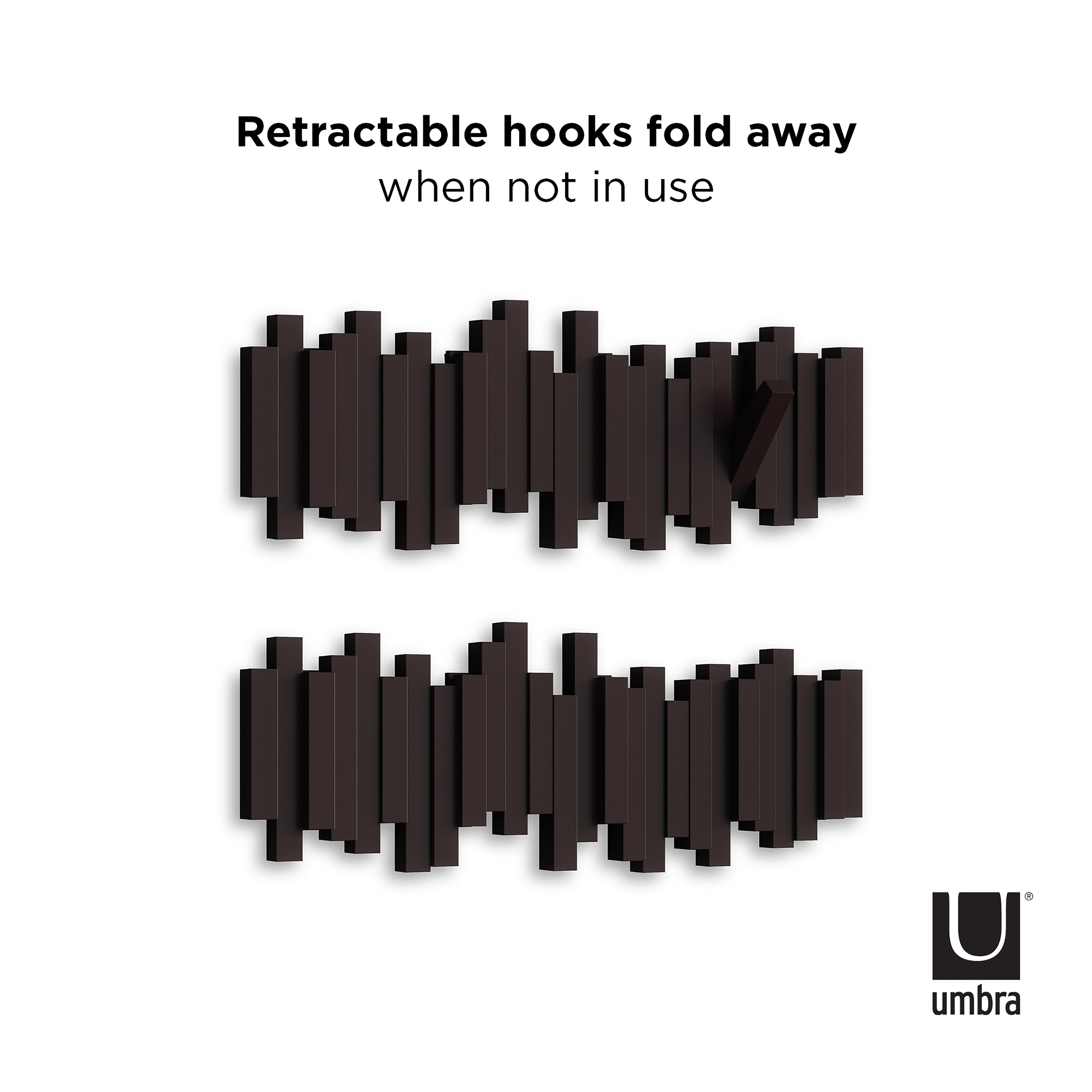 Umbra Sticks Multi Hook Espresso