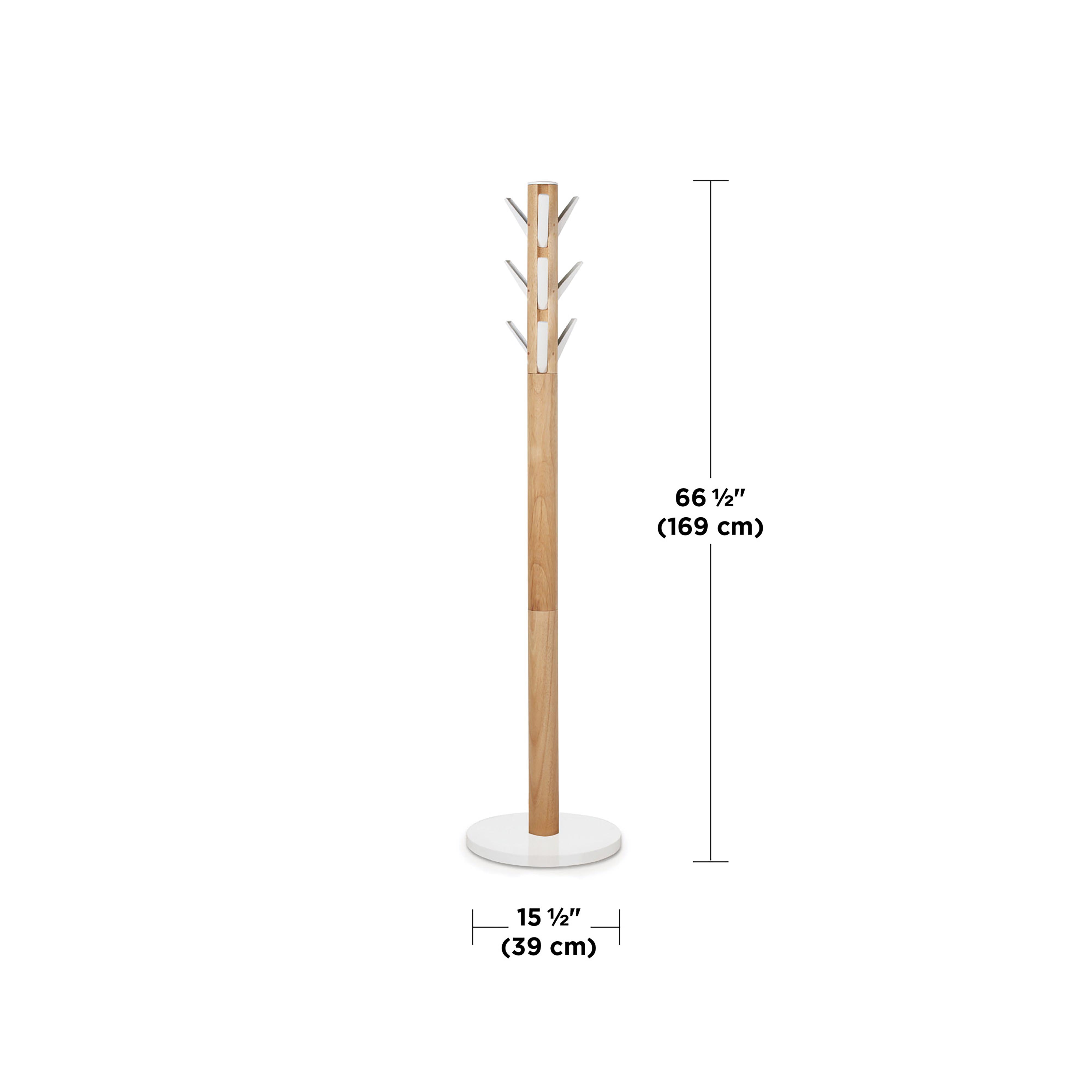 Umbra Flapper Coat Rack White