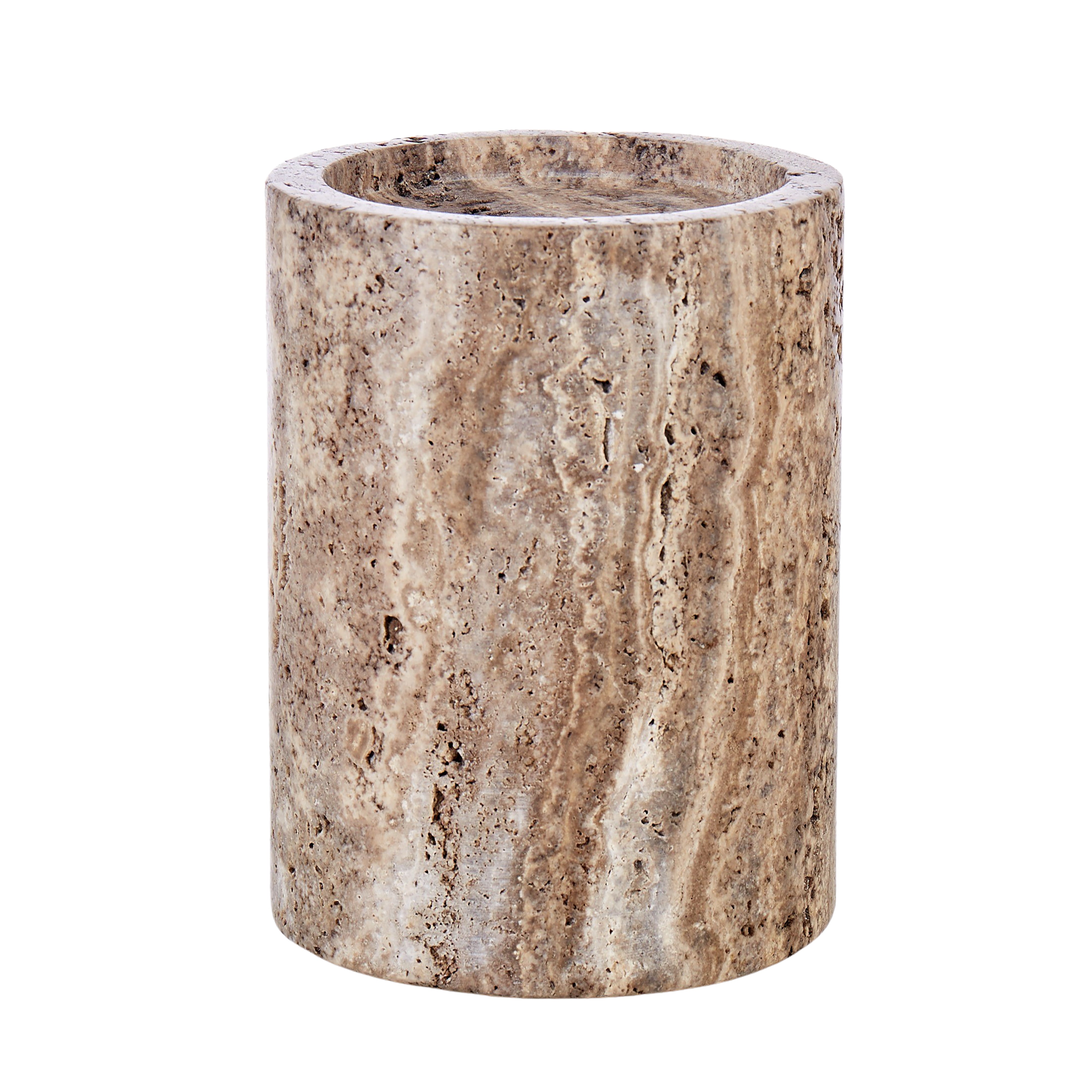 Grand Designs Dutton Candle Holder Small Brown