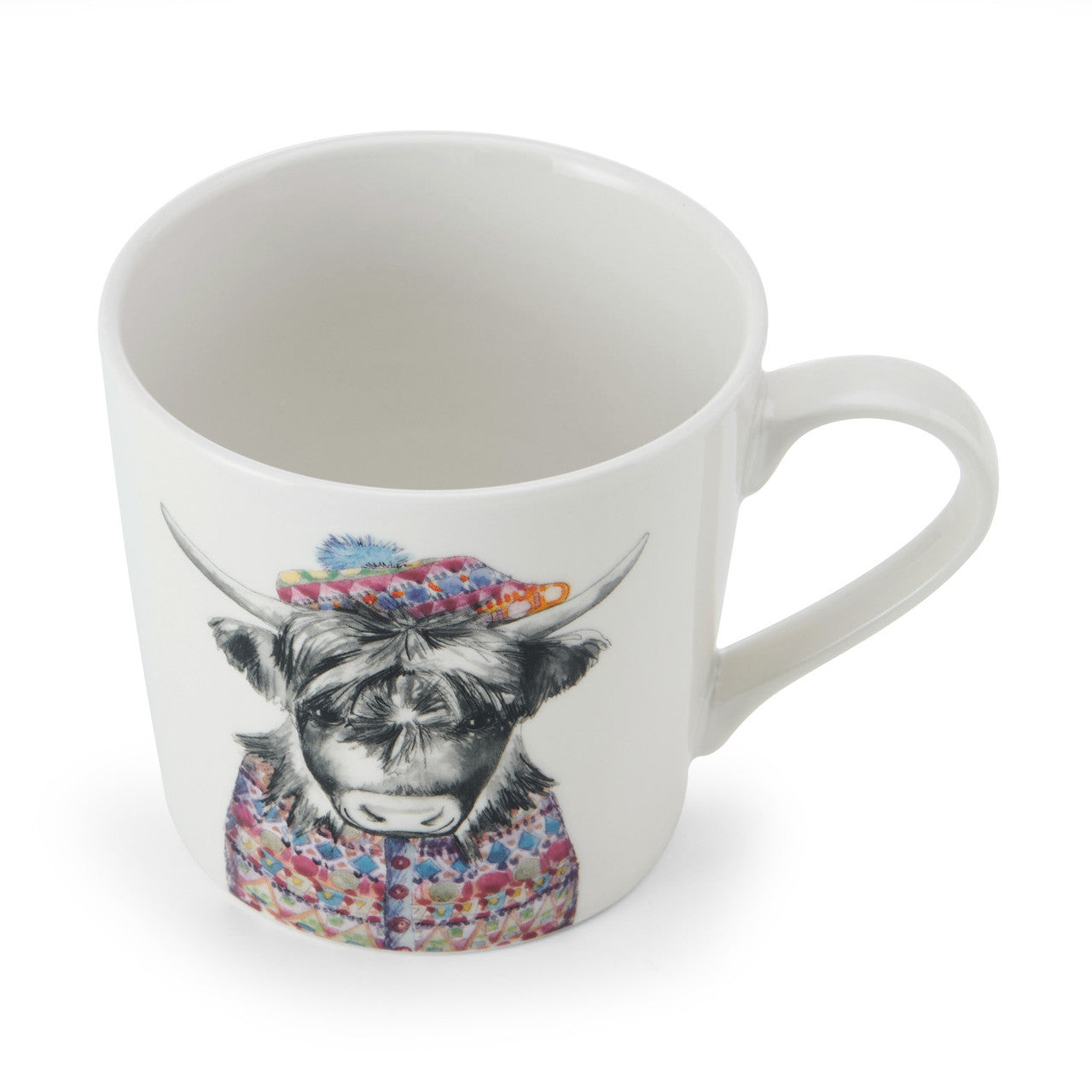Mikasa x Tipperleyhill Fine China Mug 380ml (Cow)