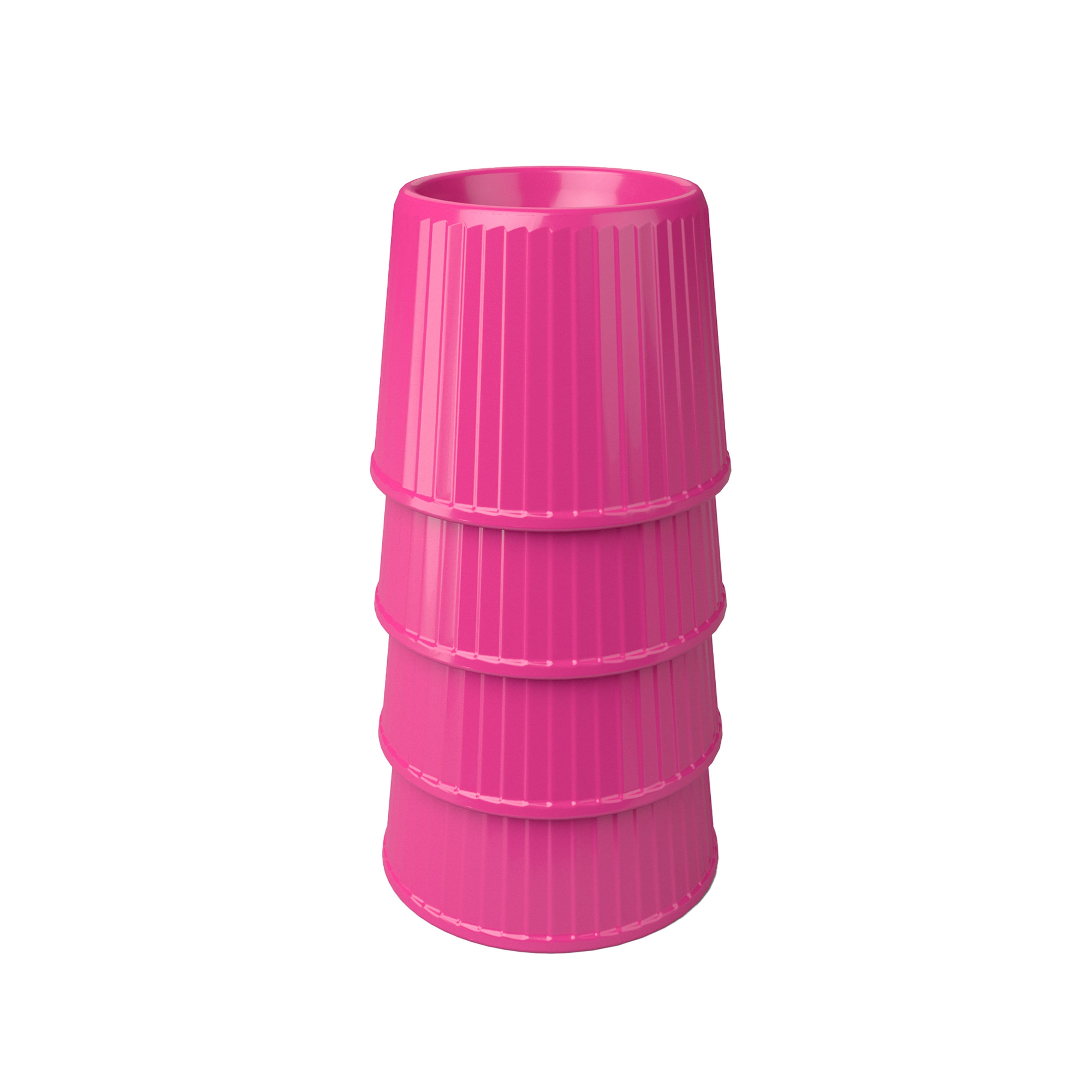 Zeal Stack and Store Egg Cup Neon Pink