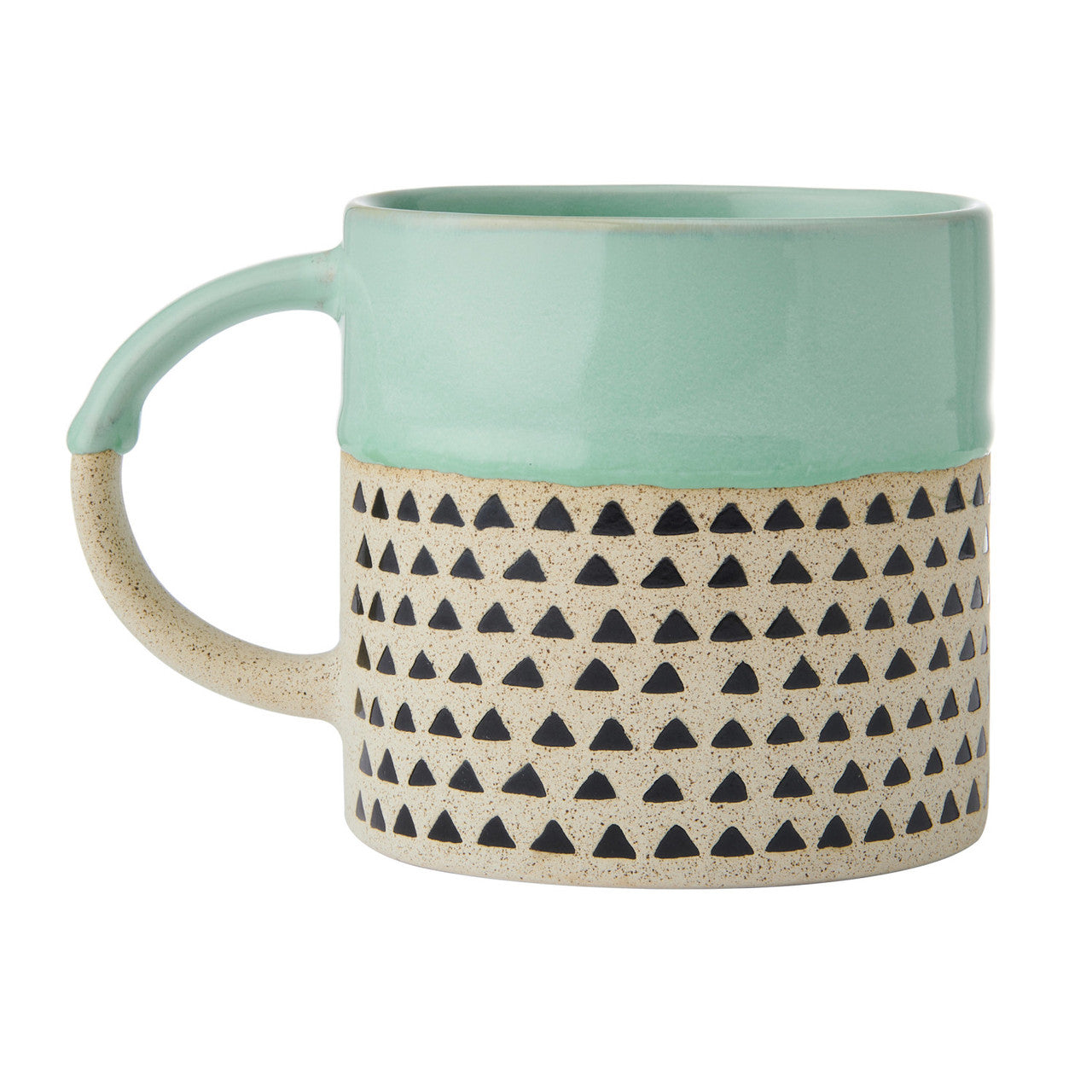 Mikasa Stoneware Mug 390ml (Green Glaze)