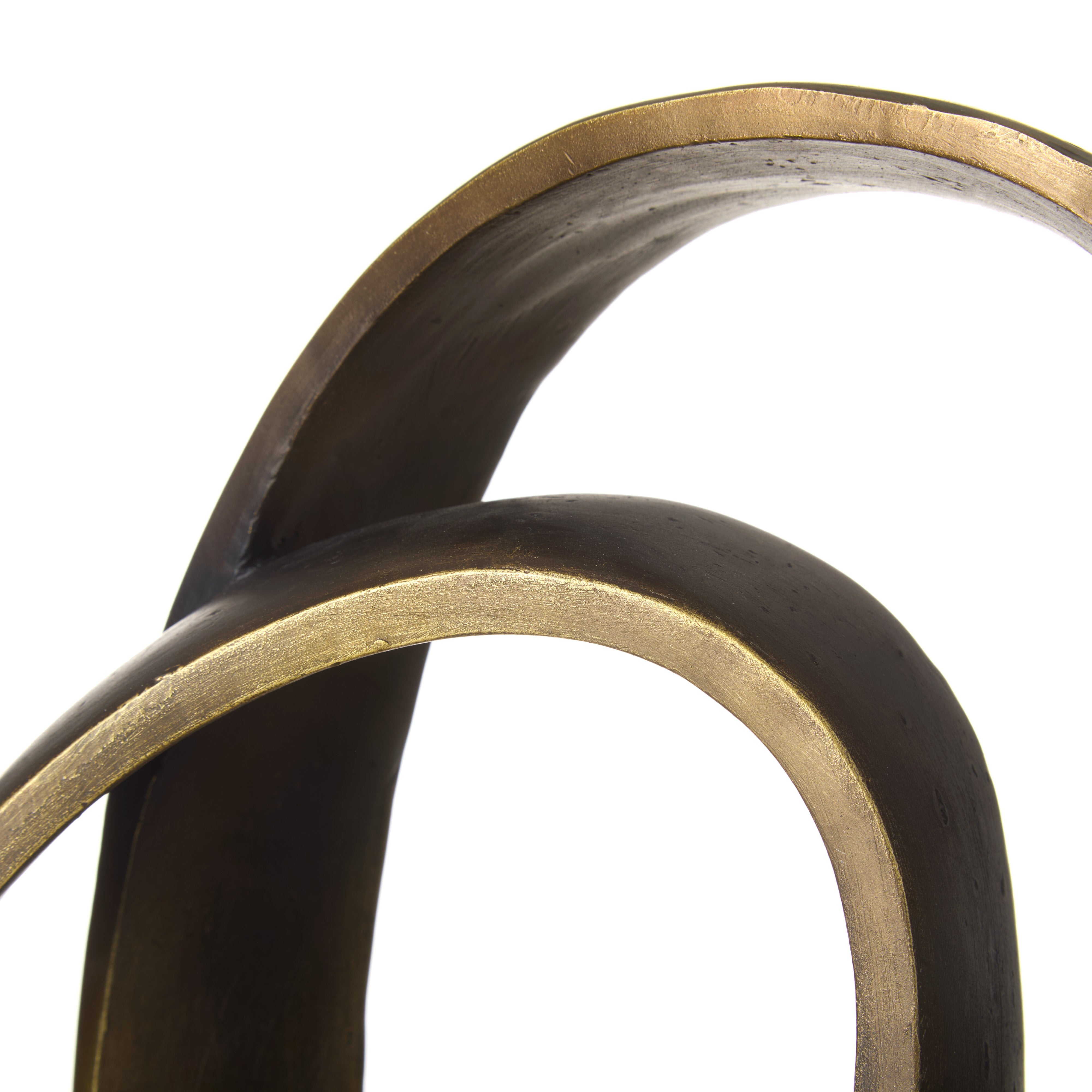 Grand Designs Jace Abstract Sculpture Antique Bronze
