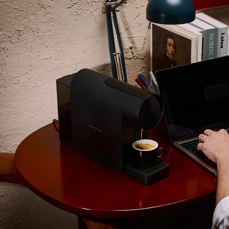 Morning Mini Capsule Machine - Carbon